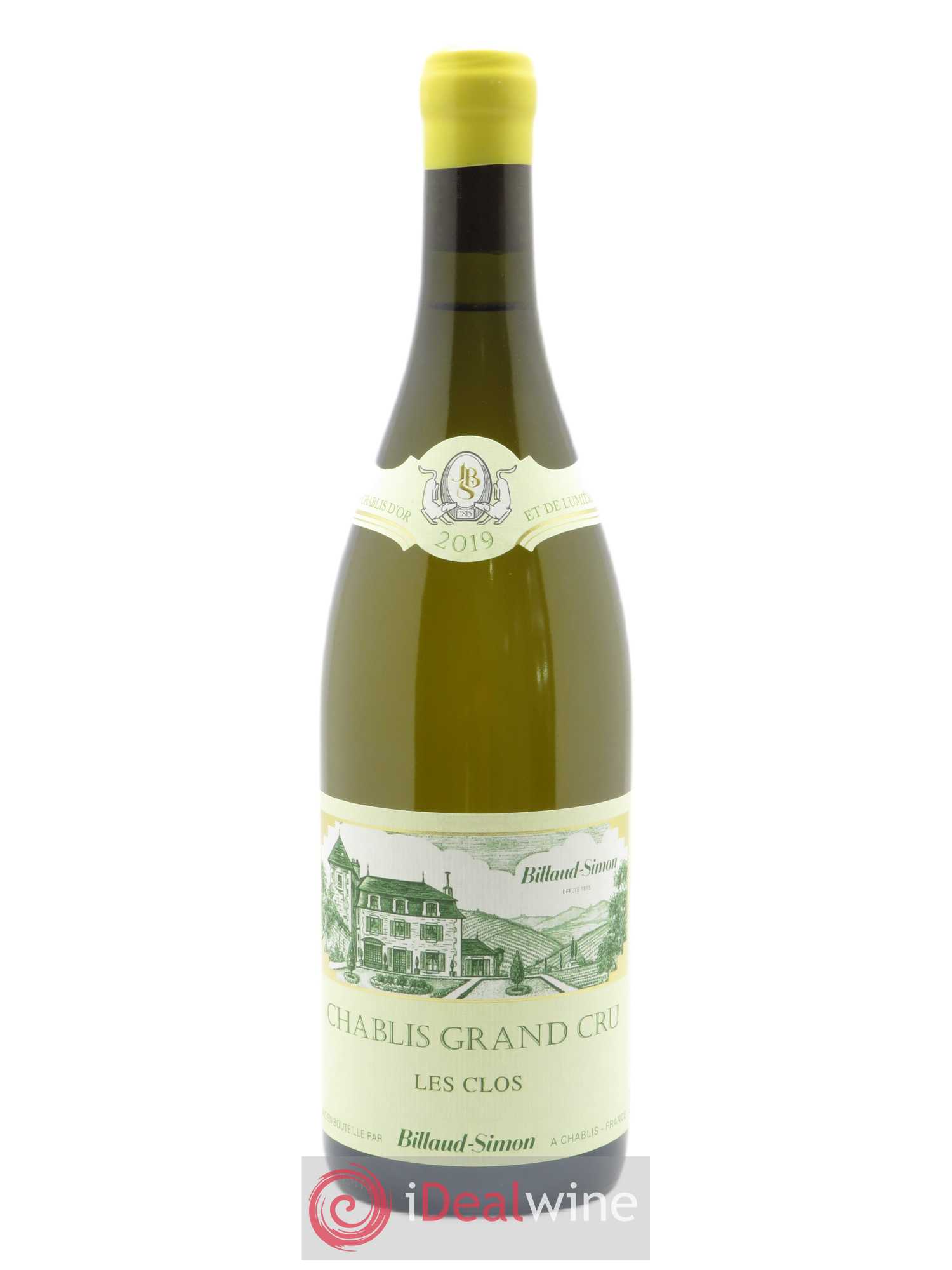 Chablis Grand Cru Les Clos Samuel Billaud 2019 - Lot de 1 bouteille - 0