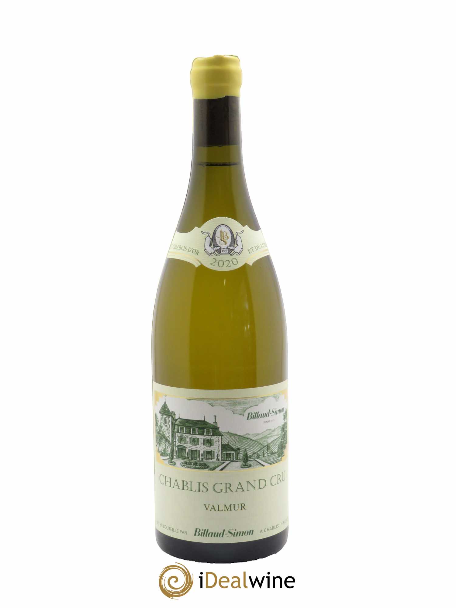 Chablis Grand Cru Valmur Billaud-Simon (Domaine) 2020 - Lot de 1 bouteille - 0