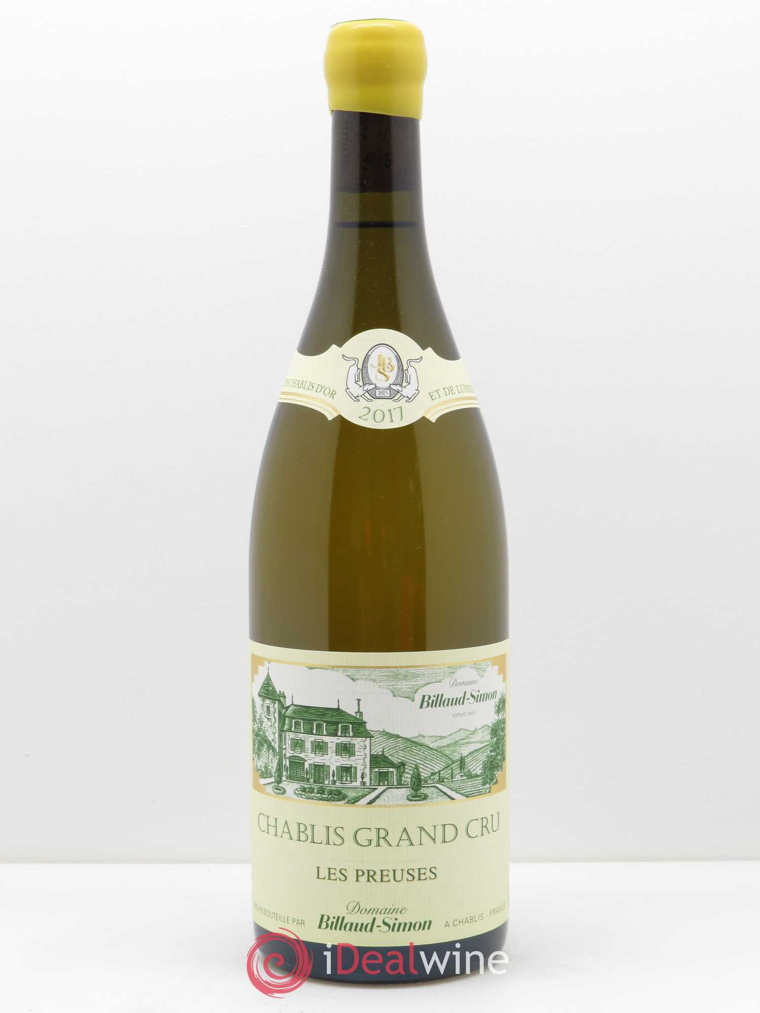 Chablis Grand Cru Les Preuses Billaud-Simon (Domaine) 2017 - Lot de 1 bouteille - 0
