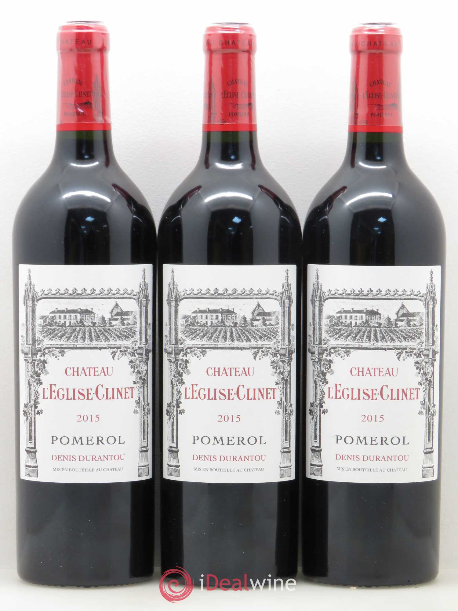 Château l' Église Clinet 2015 - Lot de 3 bouteilles - 0