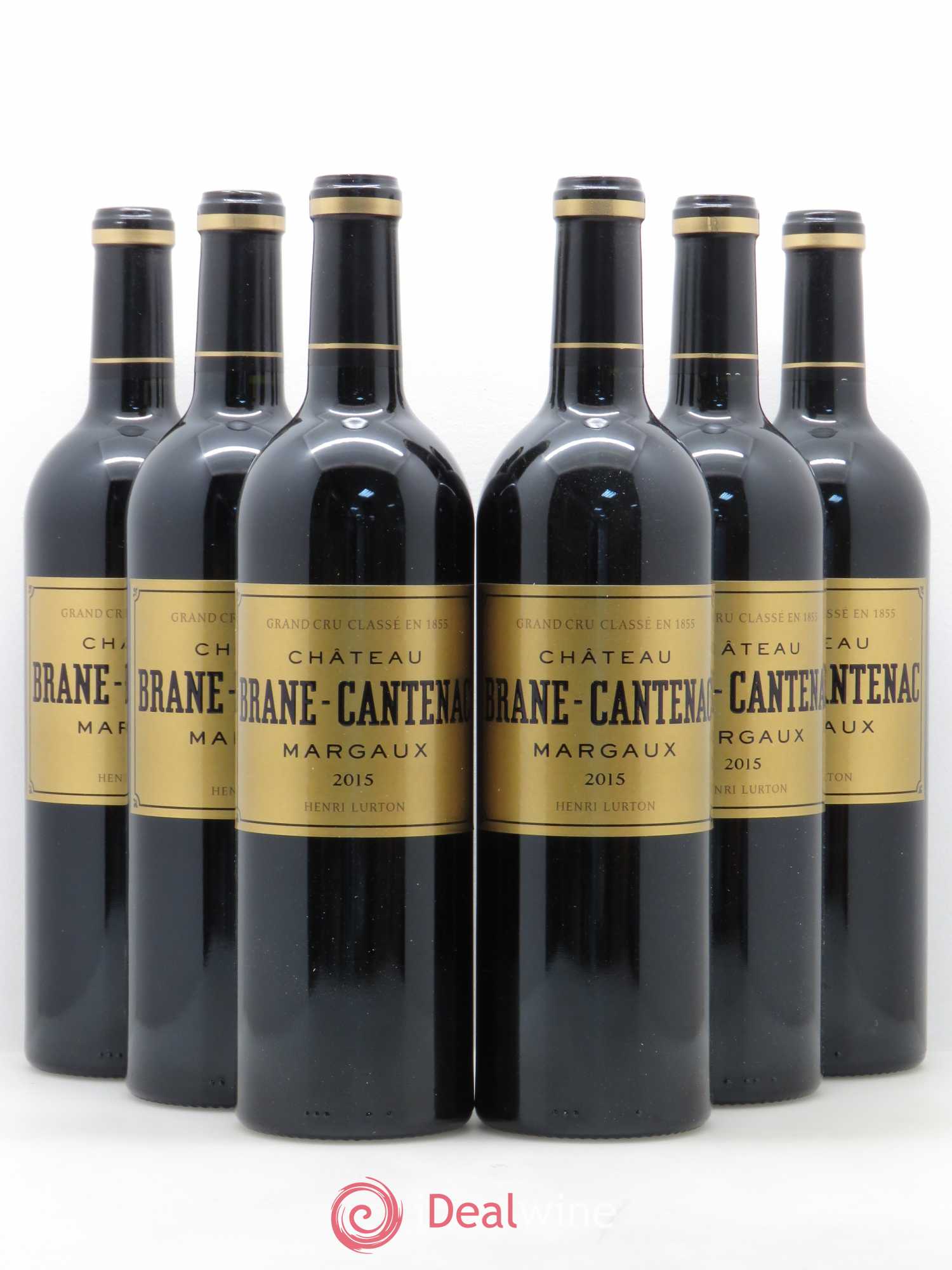 Château Brane Cantenac 2ème Grand Cru Classé 2015 - Lot de 6 bouteilles - 0