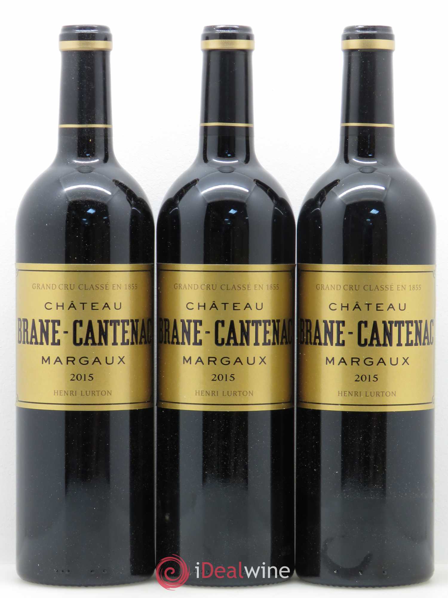 Château Brane Cantenac 2ème Grand Cru Classé 2015 - Lot de 6 bouteilles - 1