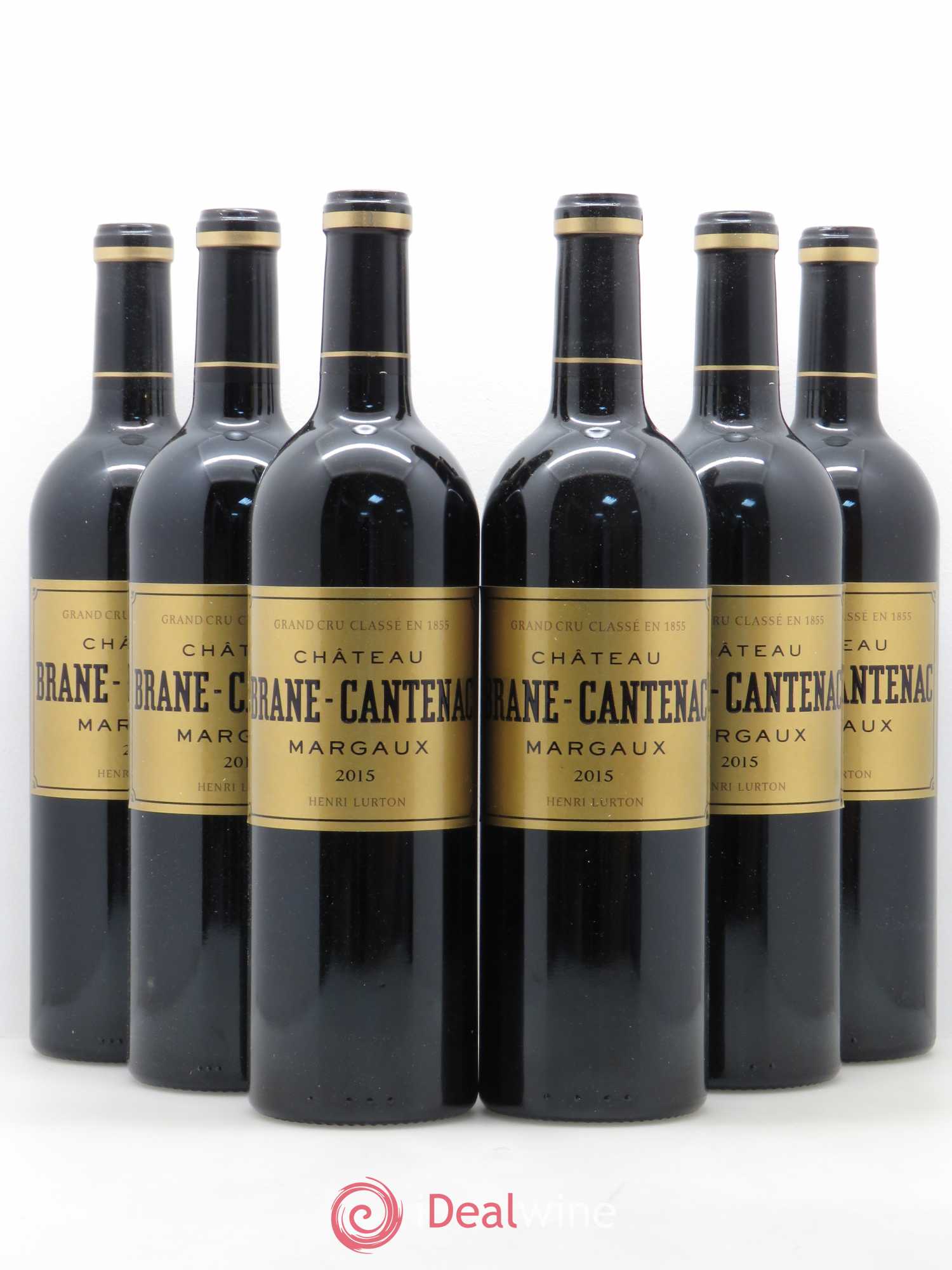 Château Brane Cantenac 2ème Grand Cru Classé 2015 - Lot de 6 bouteilles - 0