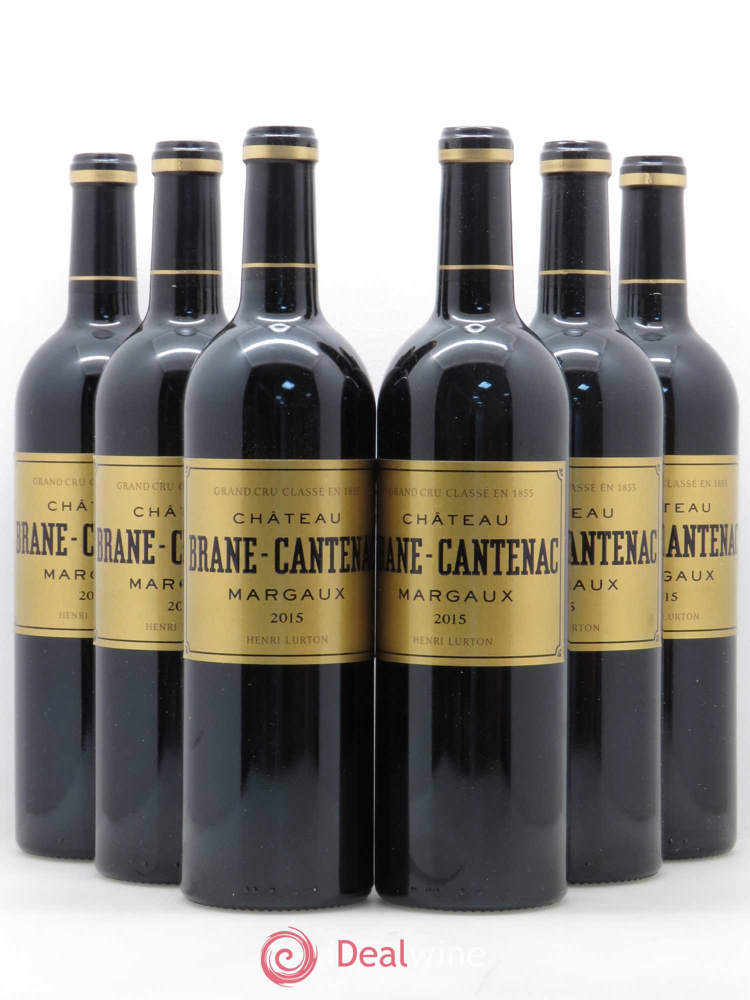 Château Brane Cantenac 2ème Grand Cru Classé 2015 - Lot de 6 bouteilles - 0