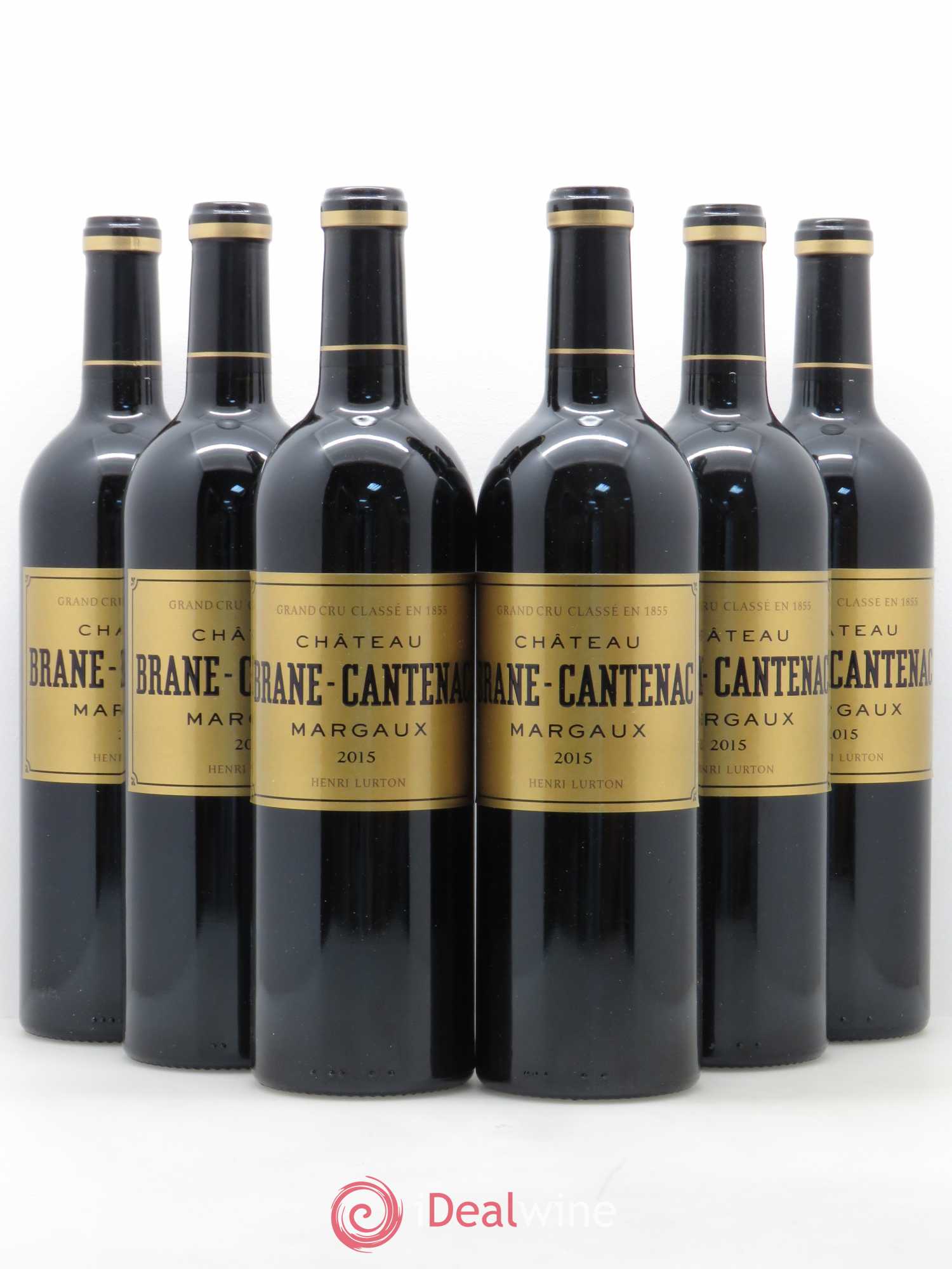 Château Brane Cantenac 2ème Grand Cru Classé 2015 - Lot de 6 bouteilles - 0