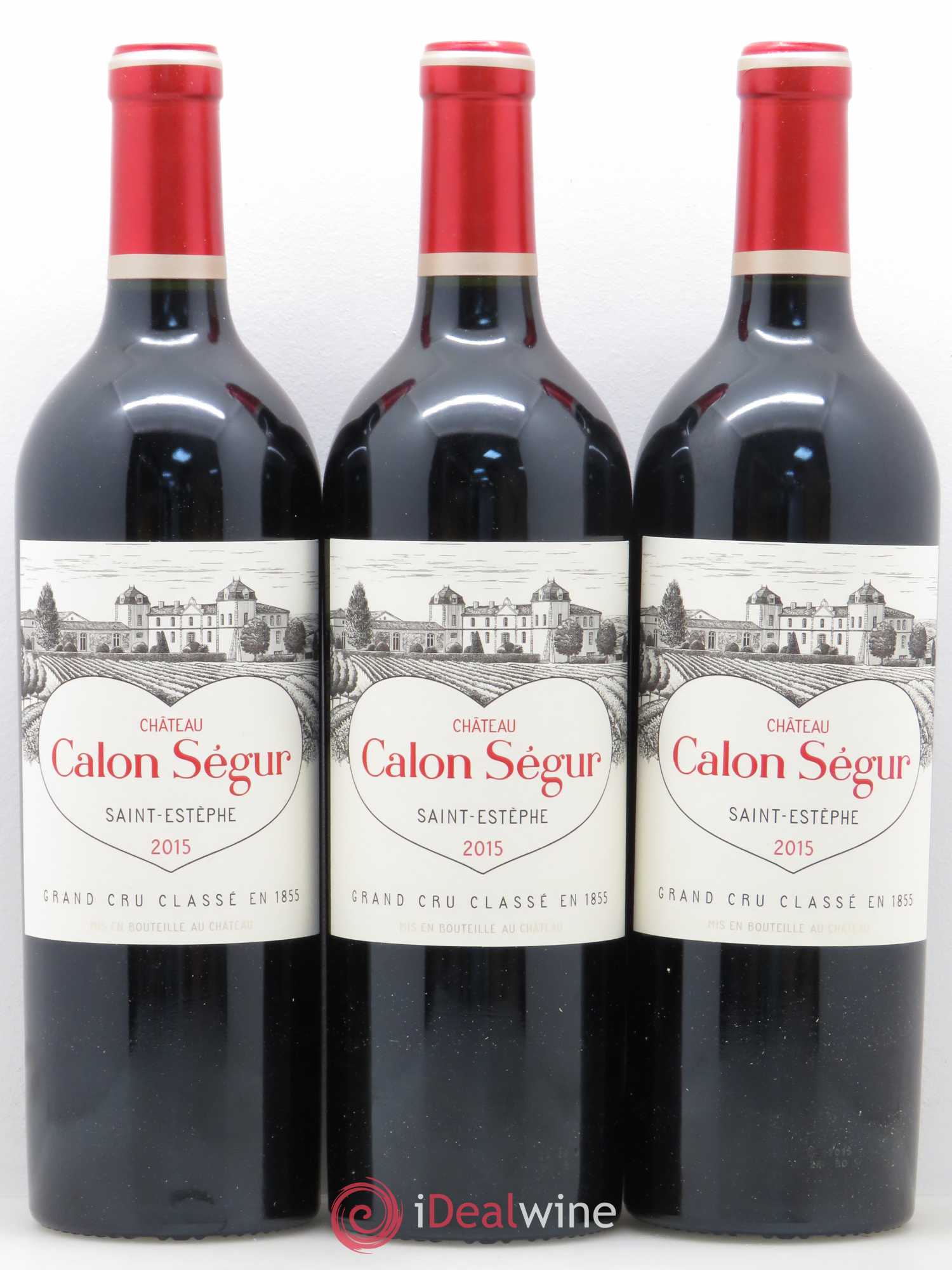 Château Calon Ségur 3ème Grand Cru Classé 2015 - Lot de 6 bouteilles - 1