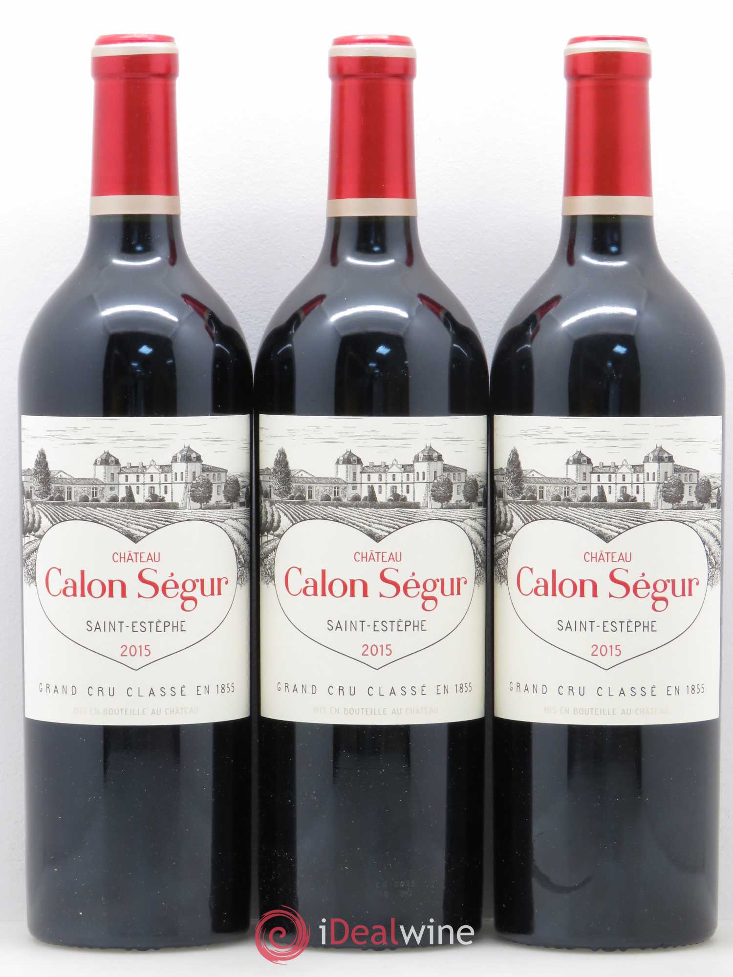 Château Calon Ségur 3ème Grand Cru Classé 2015 - Lot de 6 bouteilles - 2