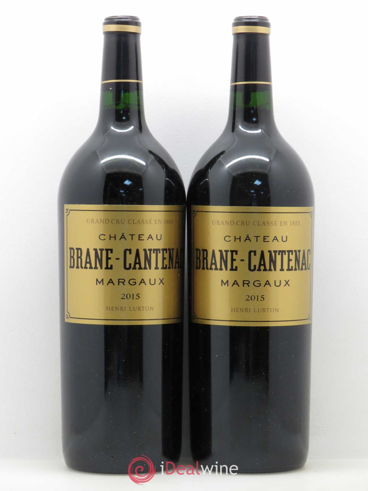 Château Brane Cantenac 2ème Grand Cru Classé 2015 - Lot de 2 magnums - 0