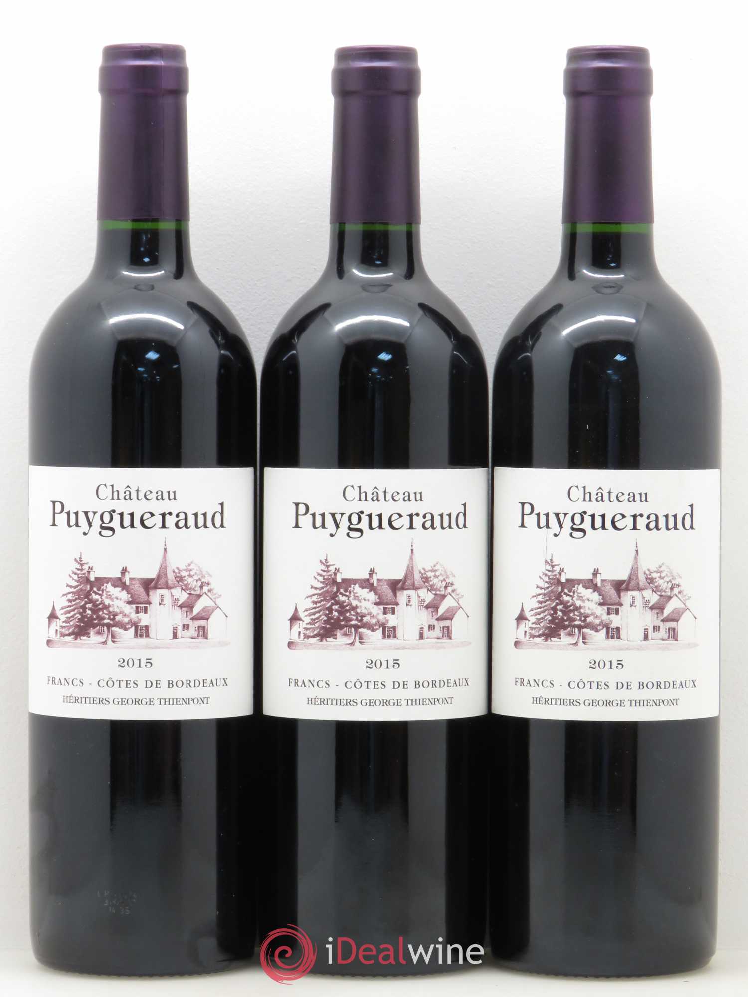 Château Puygueraud 2015 - Lot de 12 bouteilles - 4