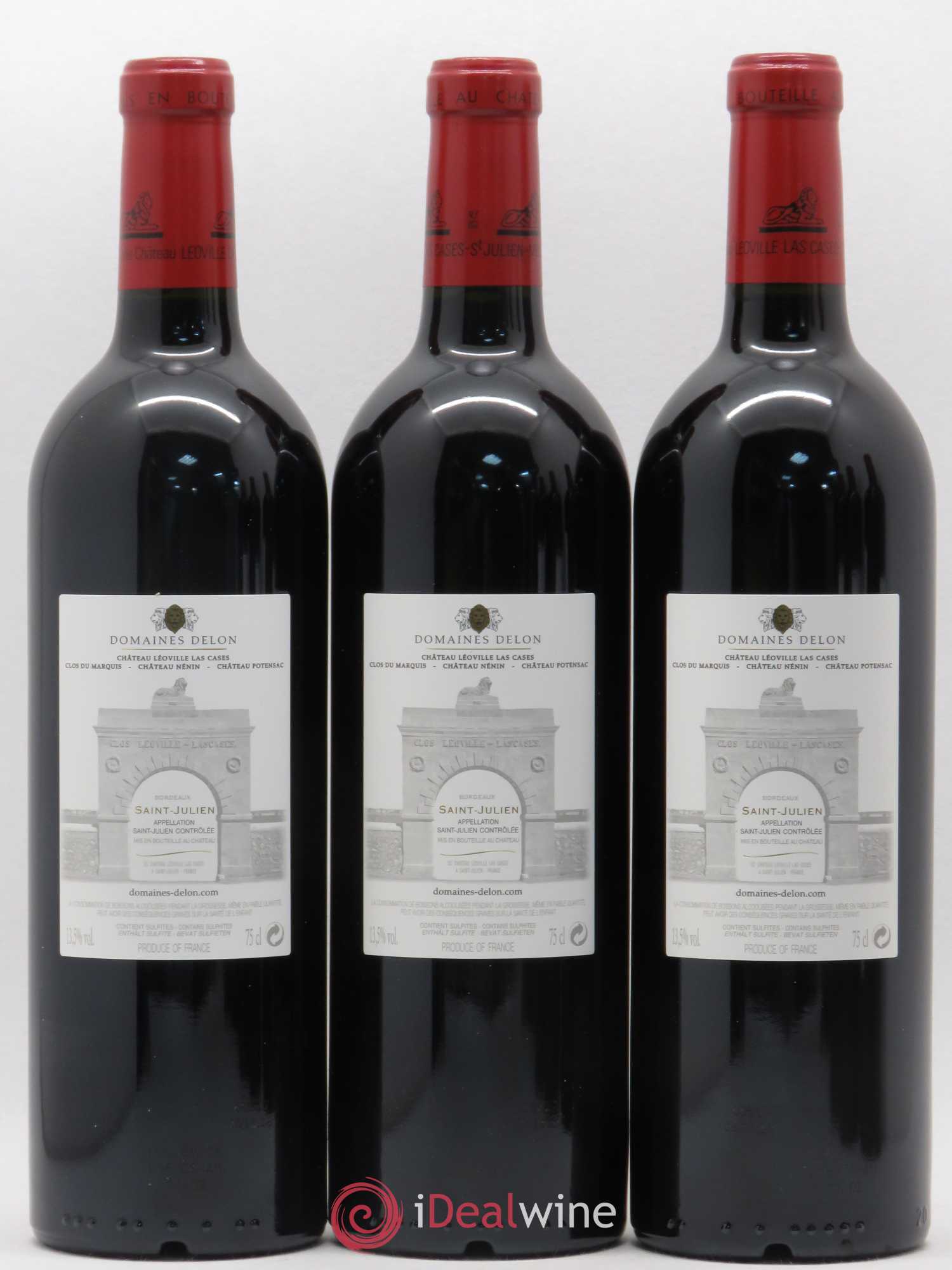 Château Léoville Las Cases 2ème Grand Cru Classé 2016 - Lot de 6 bouteilles - 2