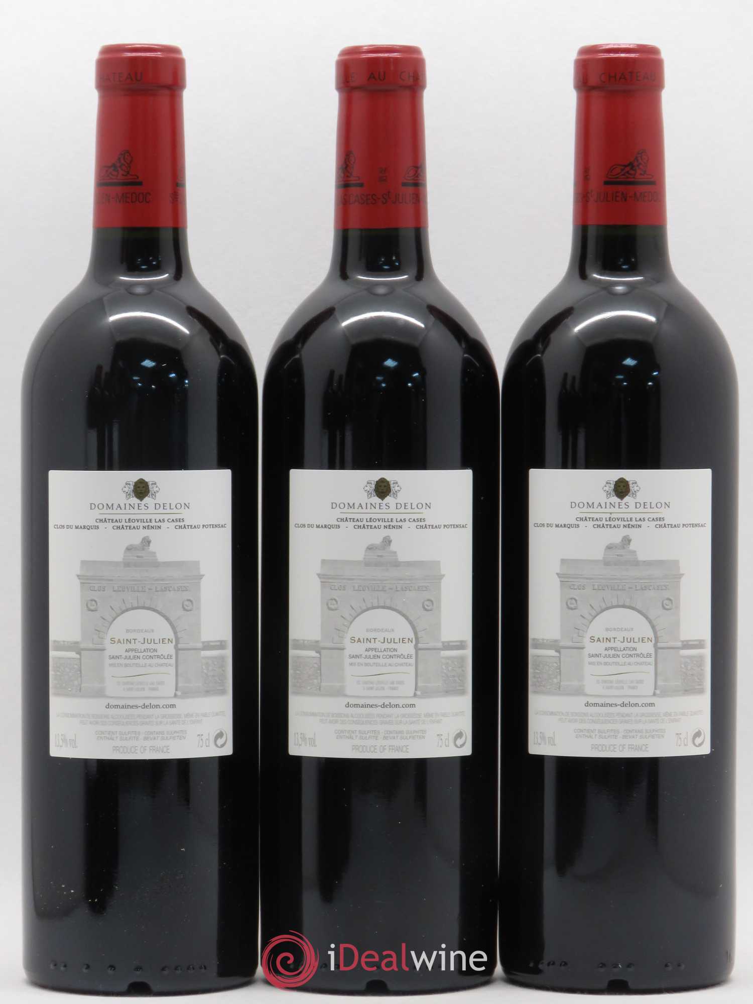 Château Léoville Las Cases 2ème Grand Cru Classé 2016 - Lot de 6 bouteilles - 4