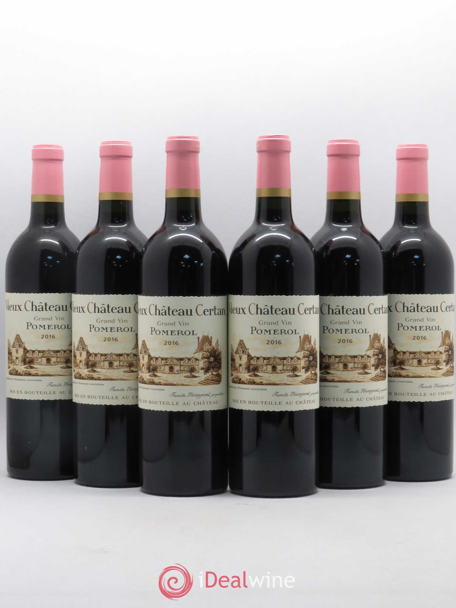 Vieux Château Certan 2016 - Lot de 6 bouteilles - 0