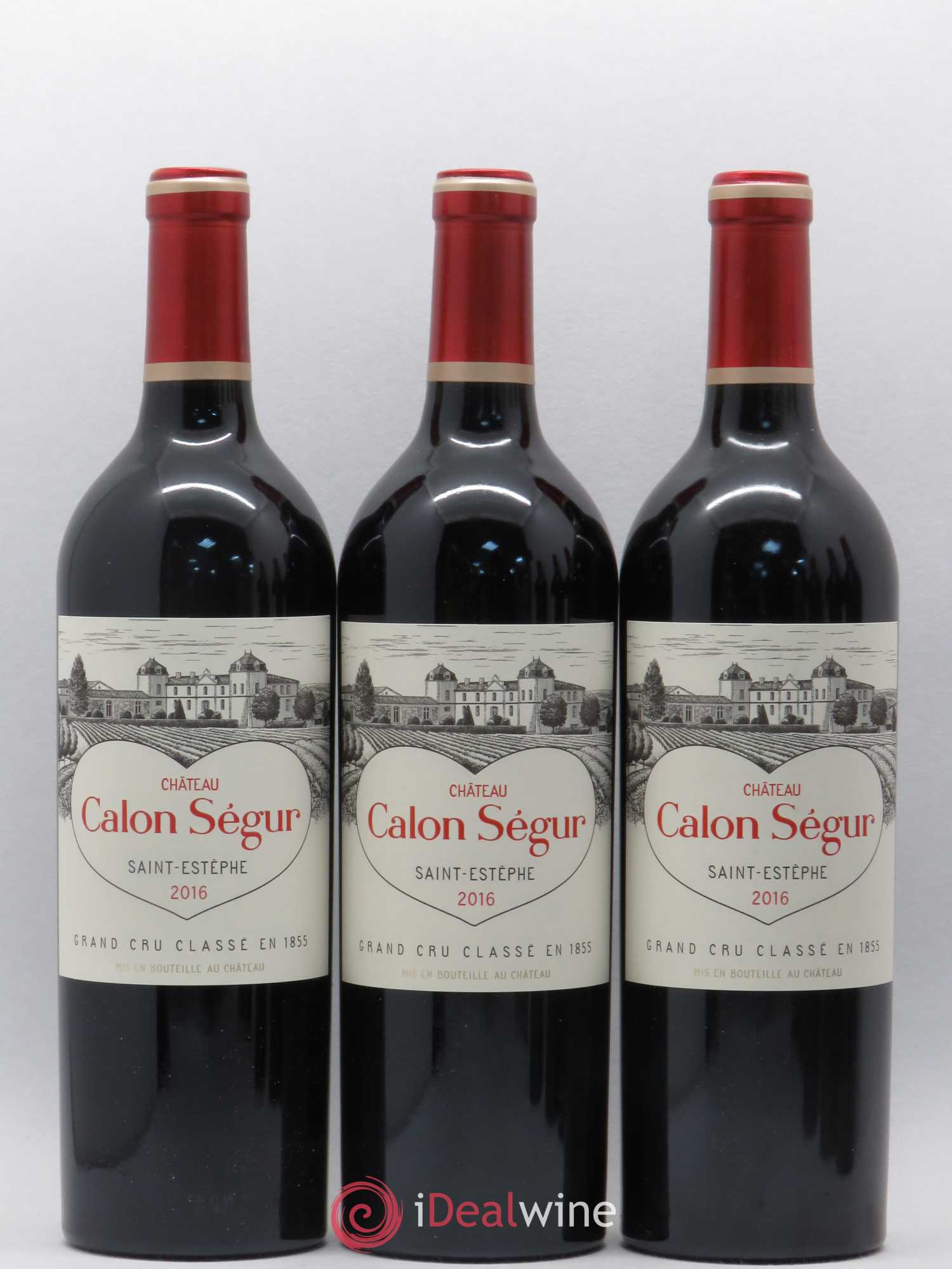 Château Calon Ségur 3ème Grand Cru Classé 2016 - Lot de 6 bouteilles - 1