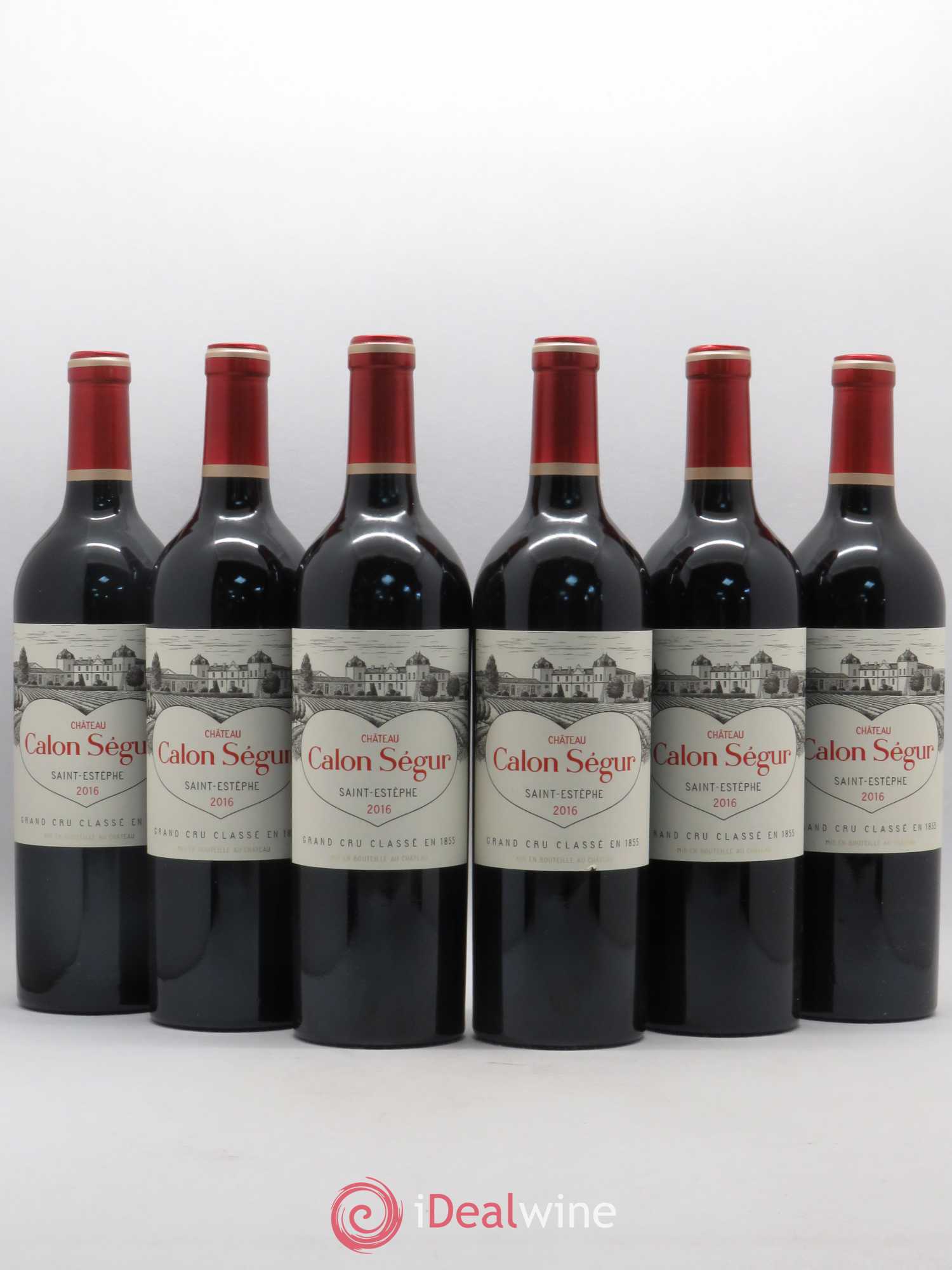 Château Calon Ségur 3ème Grand Cru Classé 2016 - Lot de 6 bouteilles - 0