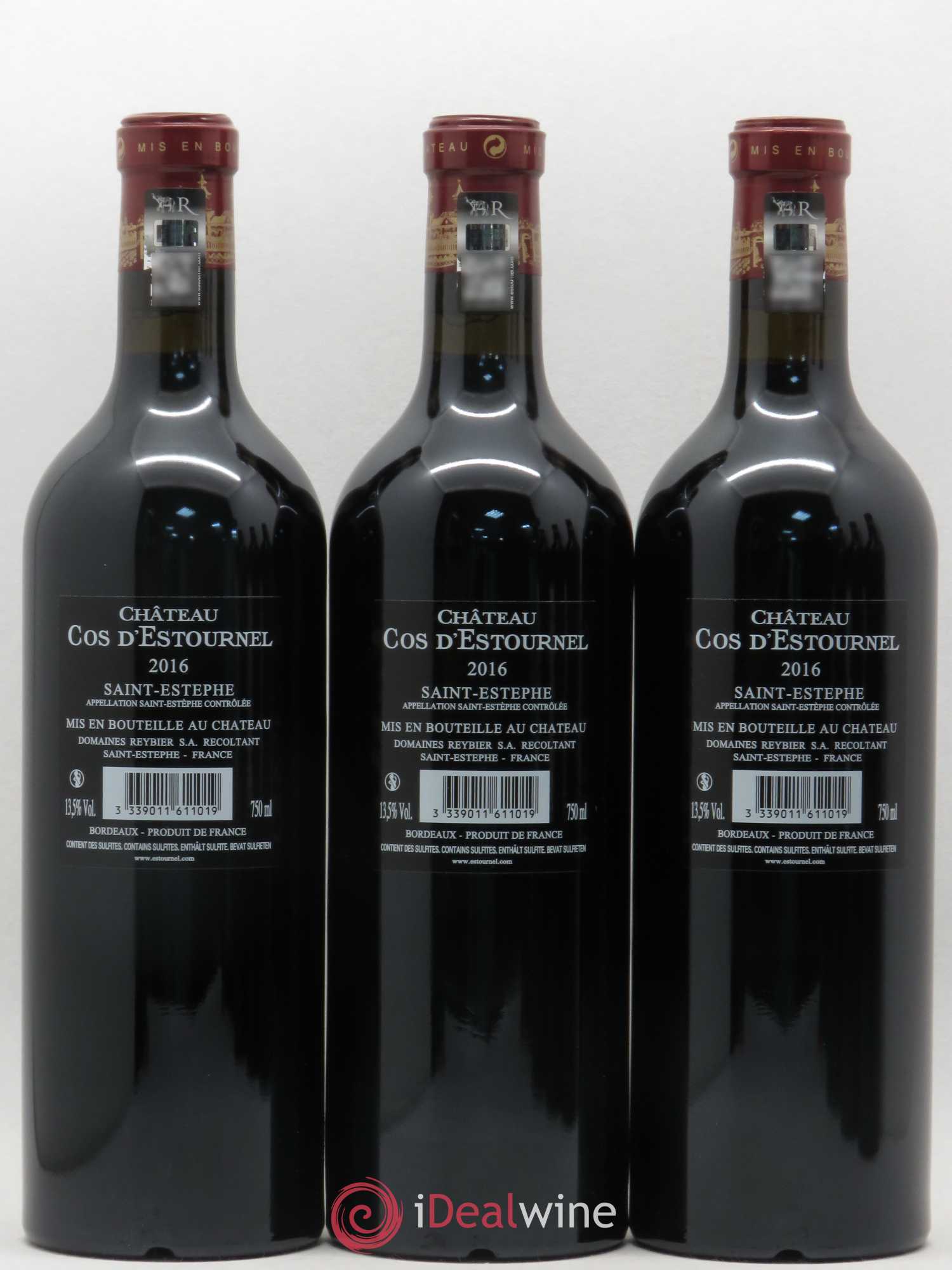 Cos d'Estournel 2ème Grand Cru Classé 2016 - Lot de 6 bouteilles - 2