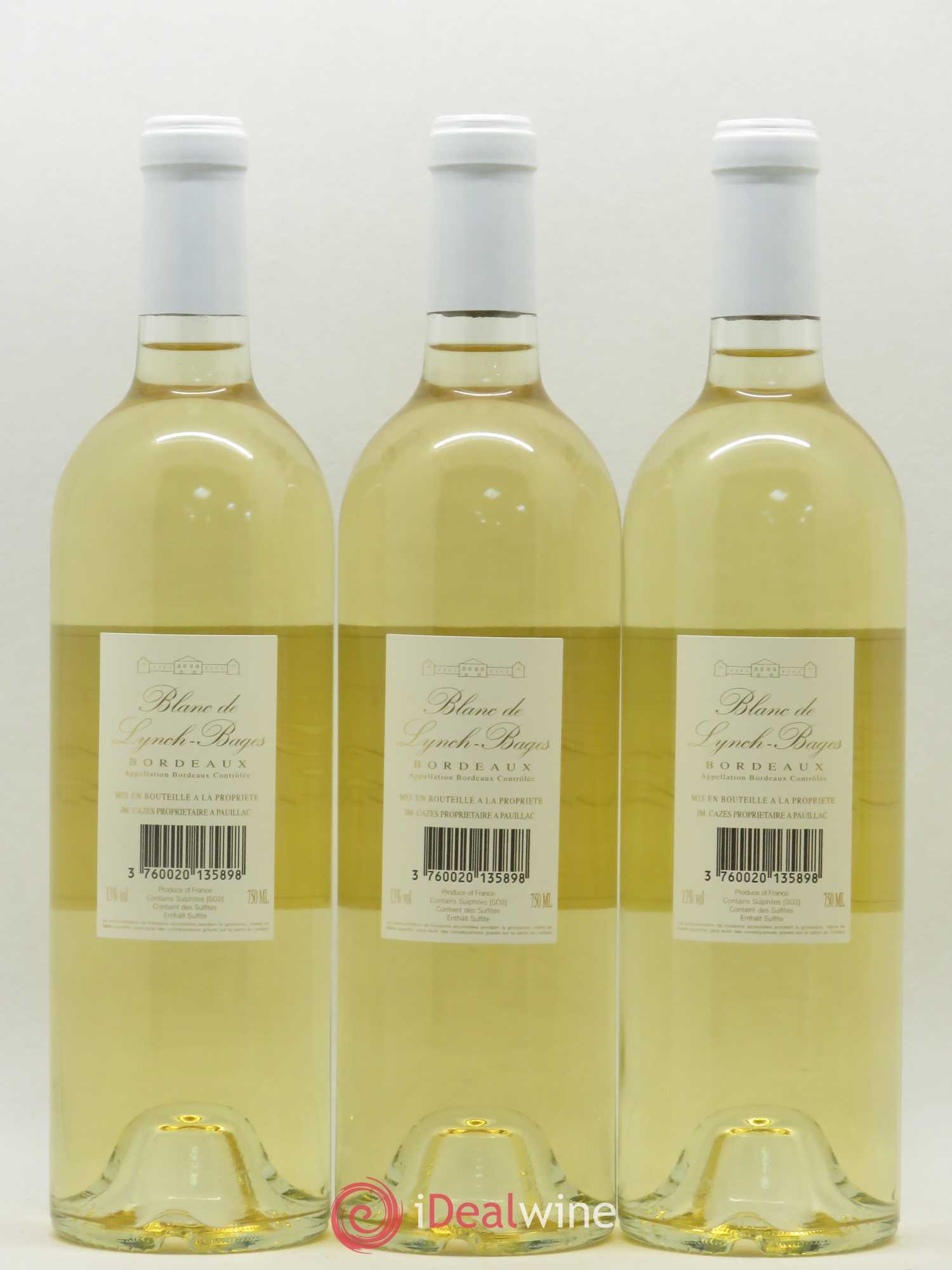 Blanc de Lynch Bages 2016 - Lot de 6 bouteilles - 2