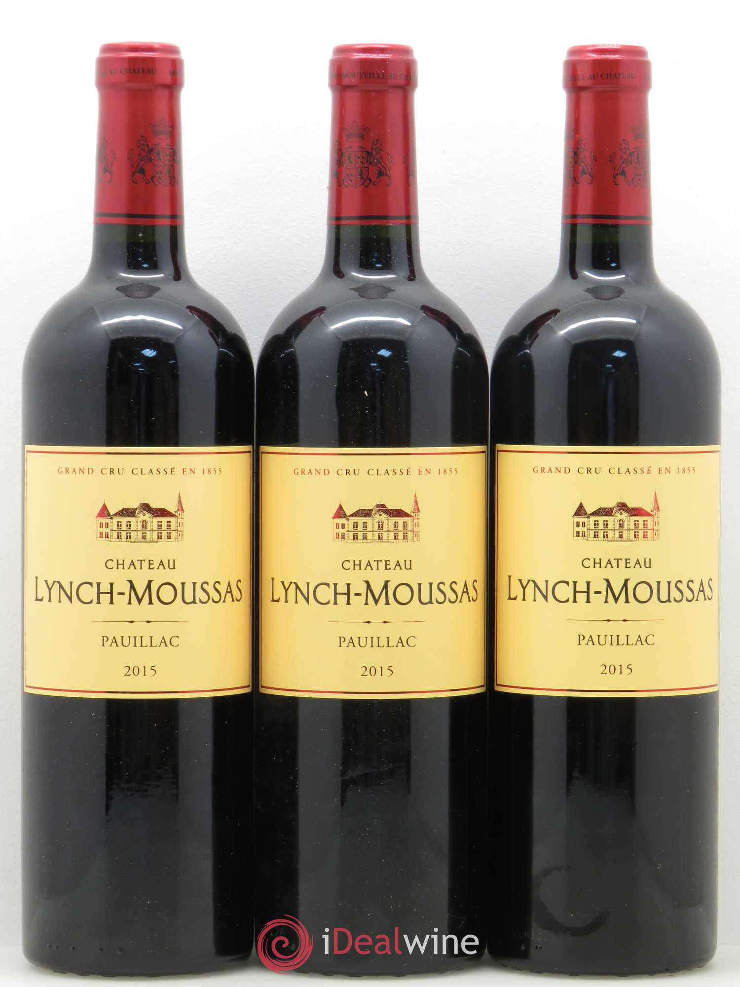 Château Lynch Moussas 5ème Grand Cru Classé 2015 - Lot de 6 bouteilles - 1
