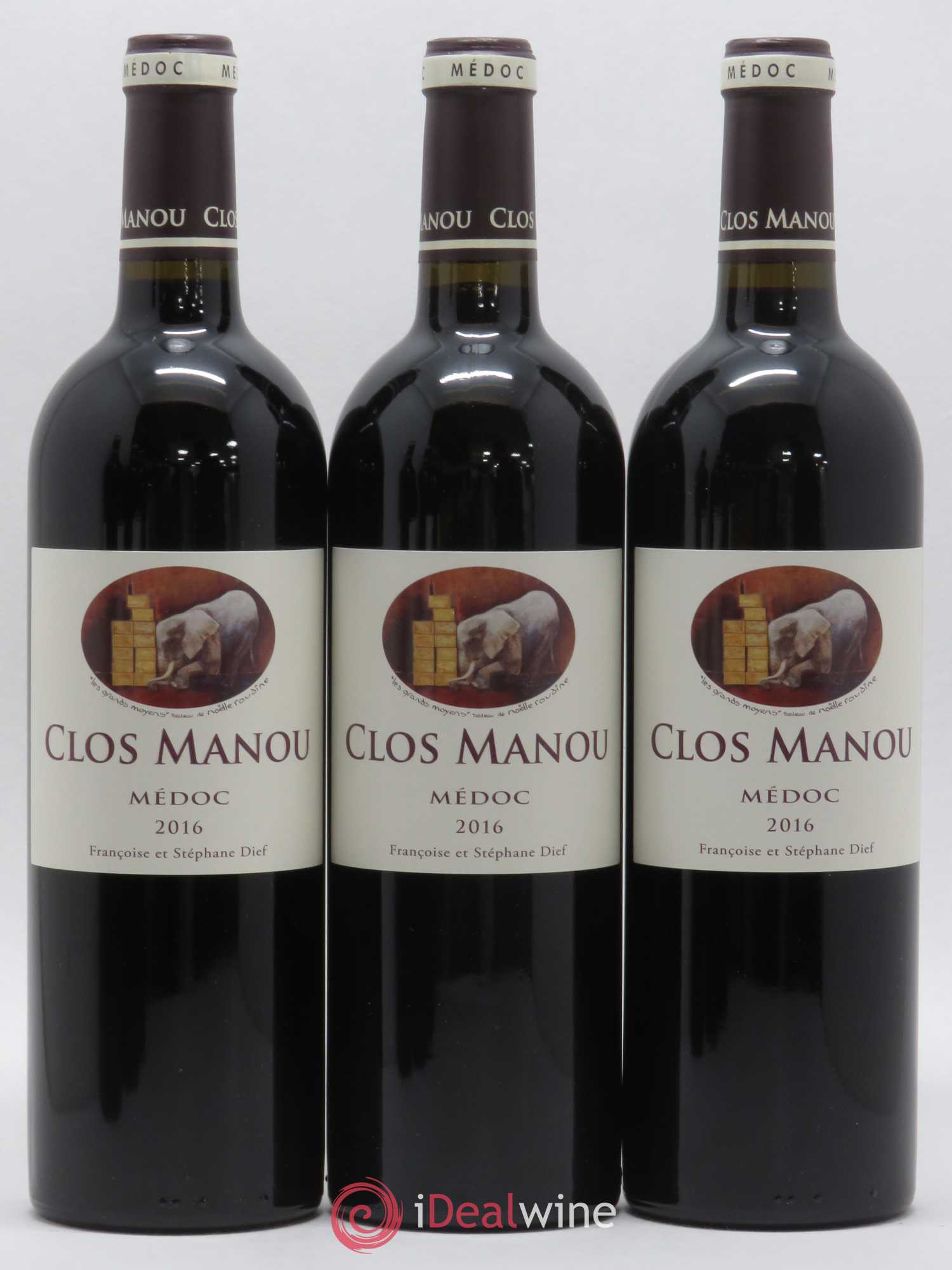 Clos Manou 2016 - Lot de 6 bouteilles - 2