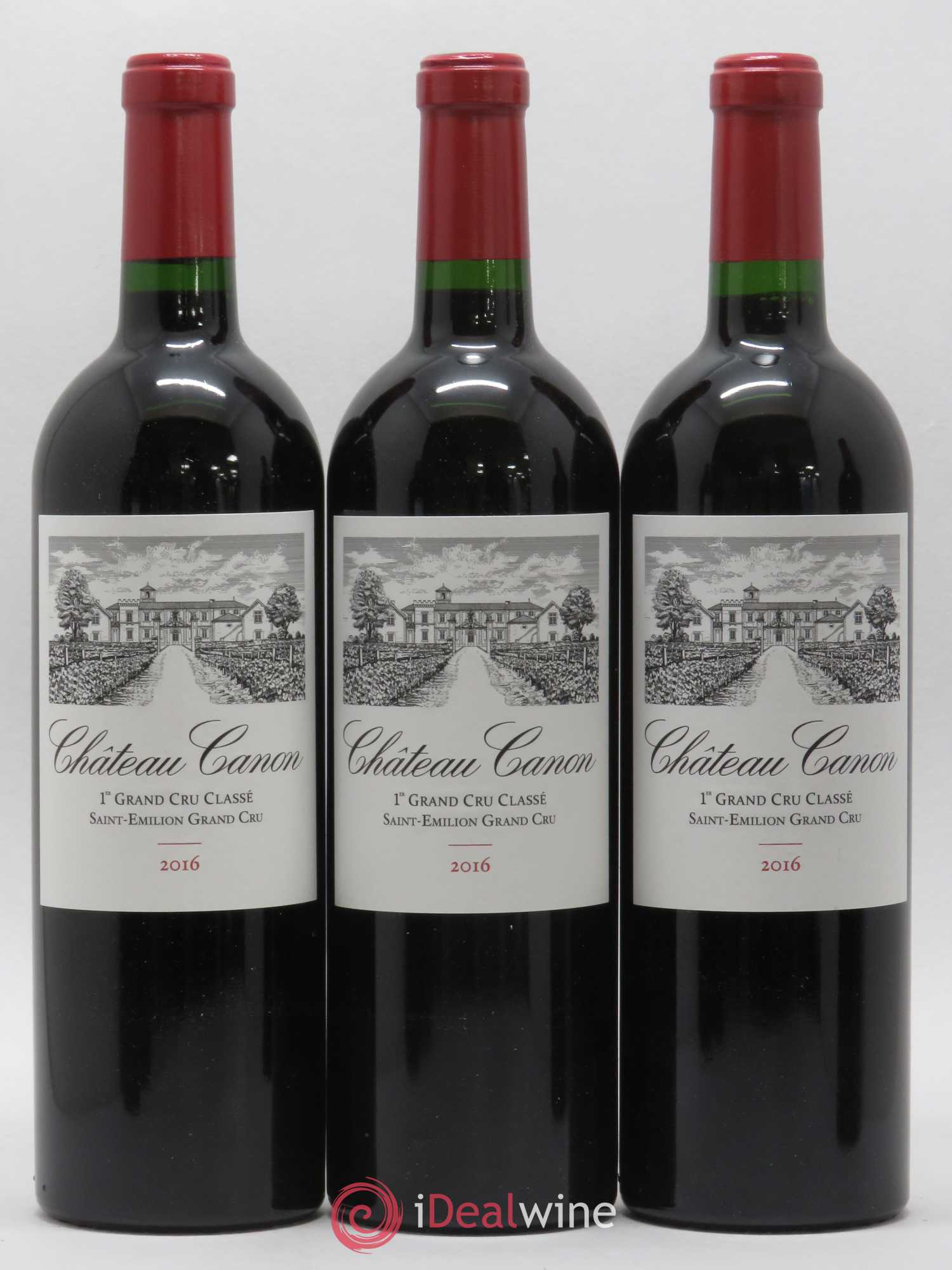 Château Canon 1er Grand Cru Classé B 2016 - Lot de 6 bouteilles - 2