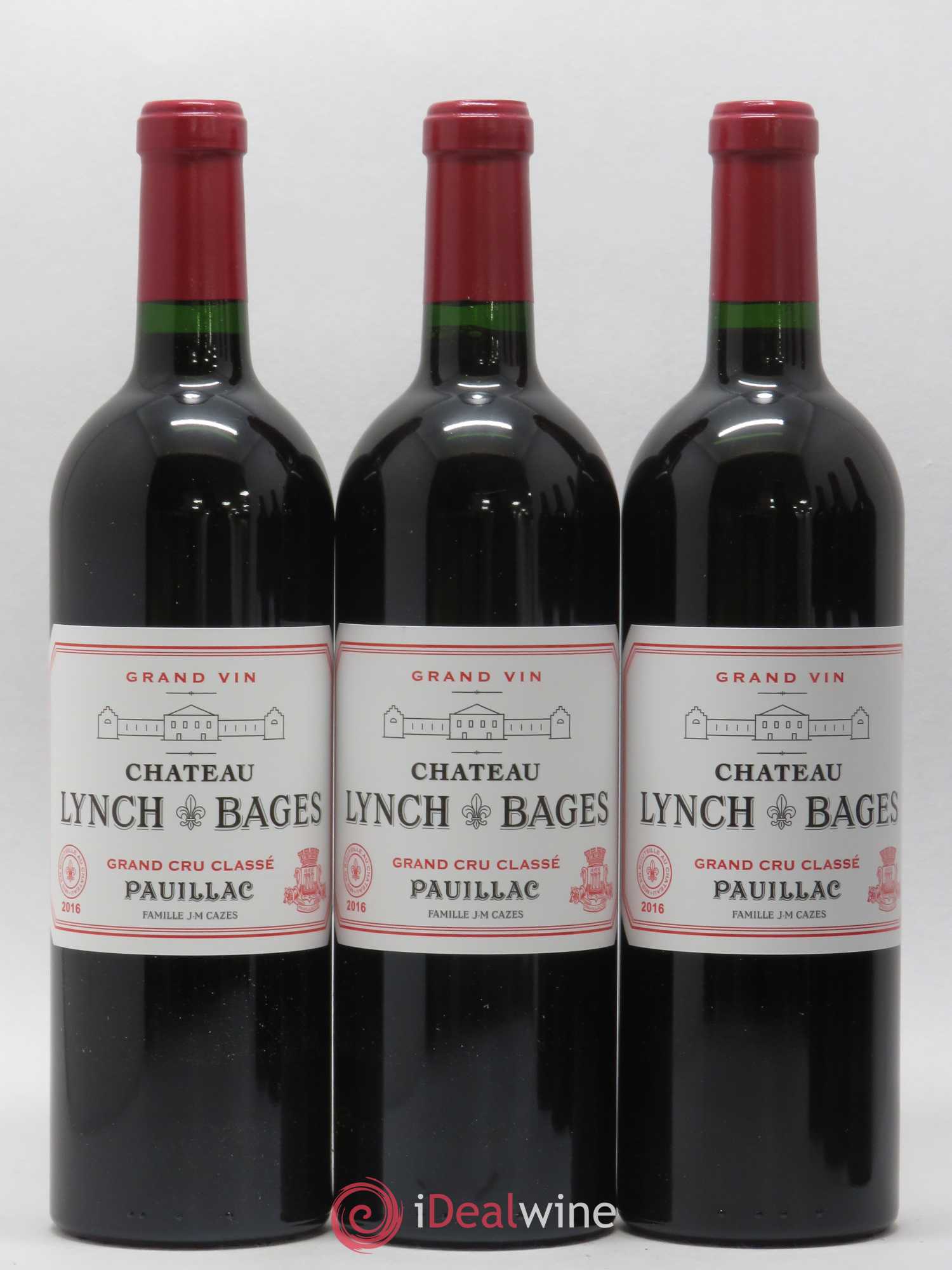 Château Lynch Bages 5ème Grand Cru Classé 2016 - Lot de 6 bouteilles - 1