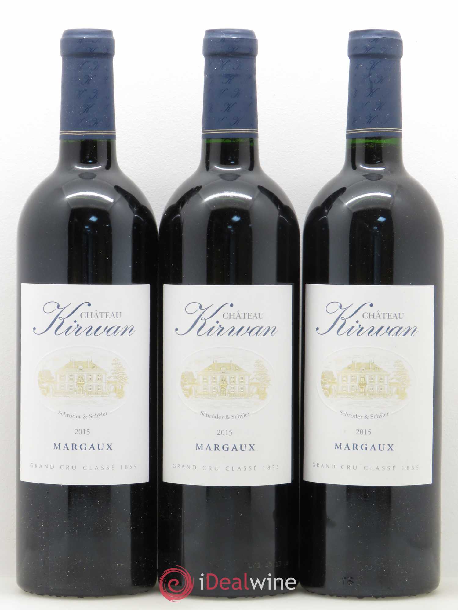 Château Kirwan 3ème Grand Cru Classé 2015 - Lot de 6 bouteilles - 1