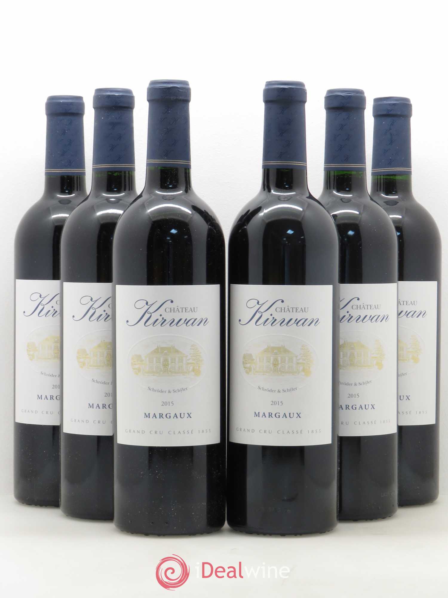 Château Kirwan 3ème Grand Cru Classé 2015 - Lot de 6 bouteilles - 0