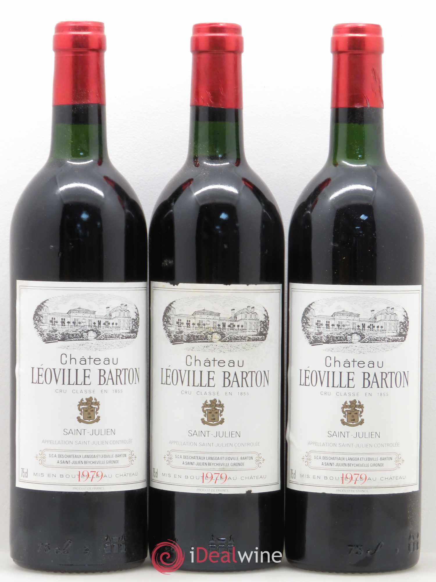 Château Léoville Barton 2ème Grand Cru Classé 1979 - Lot de 6 bouteilles - 1