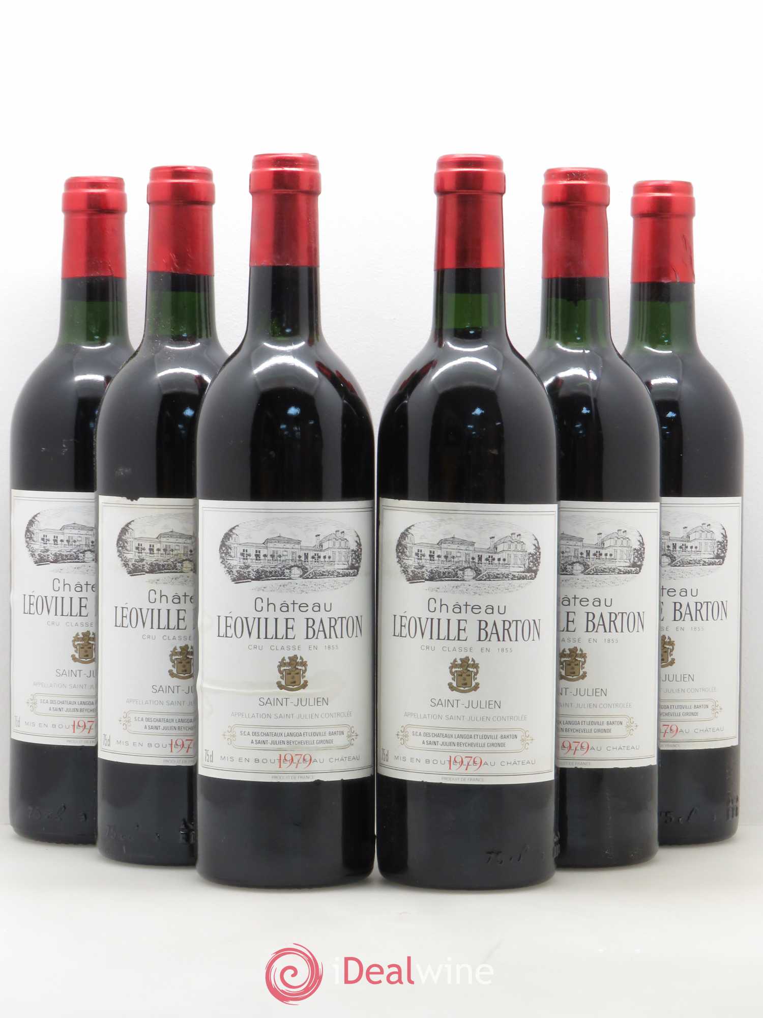 Château Léoville Barton 2ème Grand Cru Classé 1979 - Lot de 6 bouteilles - 0