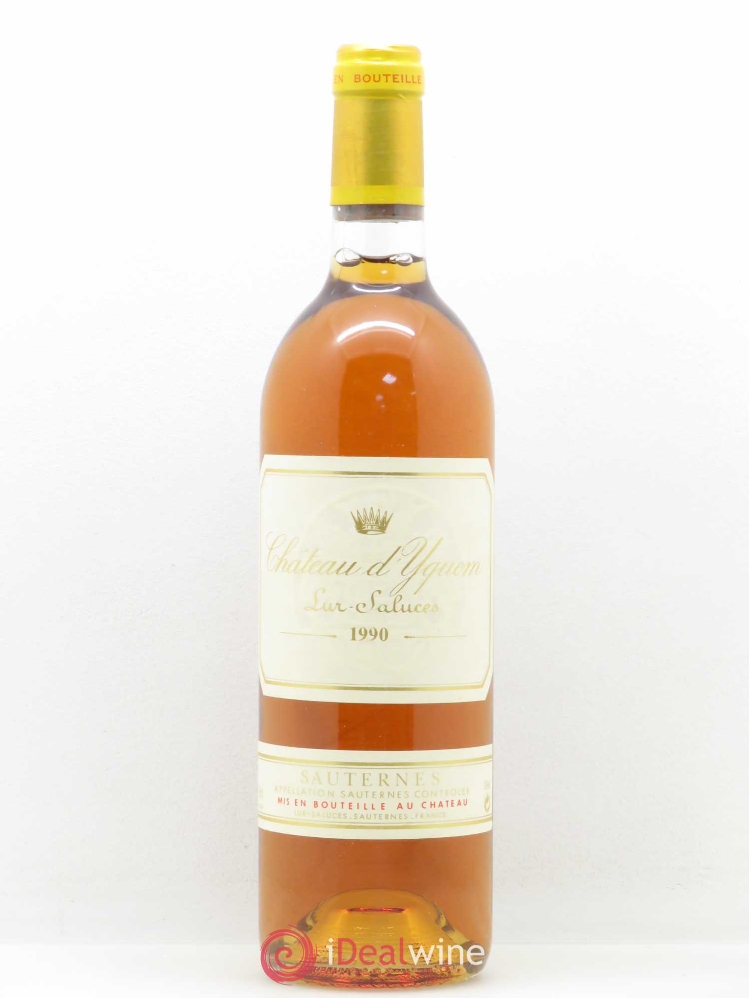 Château d' Yquem 1er Cru Classé Supérieur 1990 - Lotto di 1 bottiglia - 0