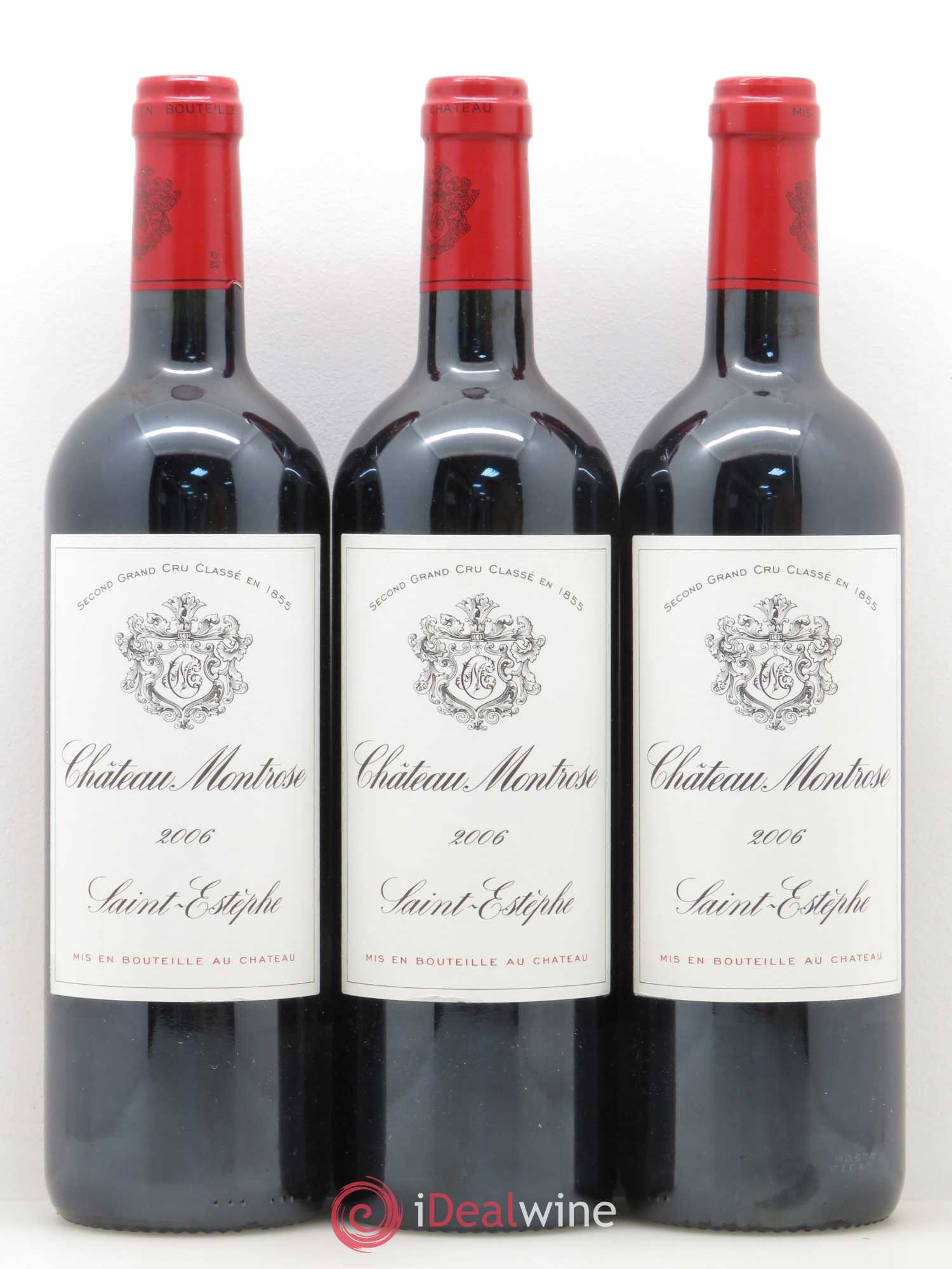 Château Montrose 2ème Grand Cru Classé 2006 - Lot de 6 bouteilles - 1