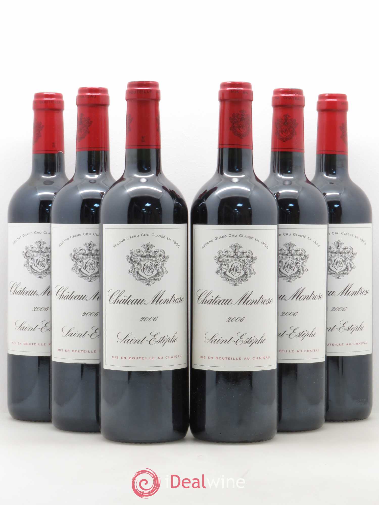 Château Montrose 2ème Grand Cru Classé 2006 - Lot de 6 bouteilles - 0