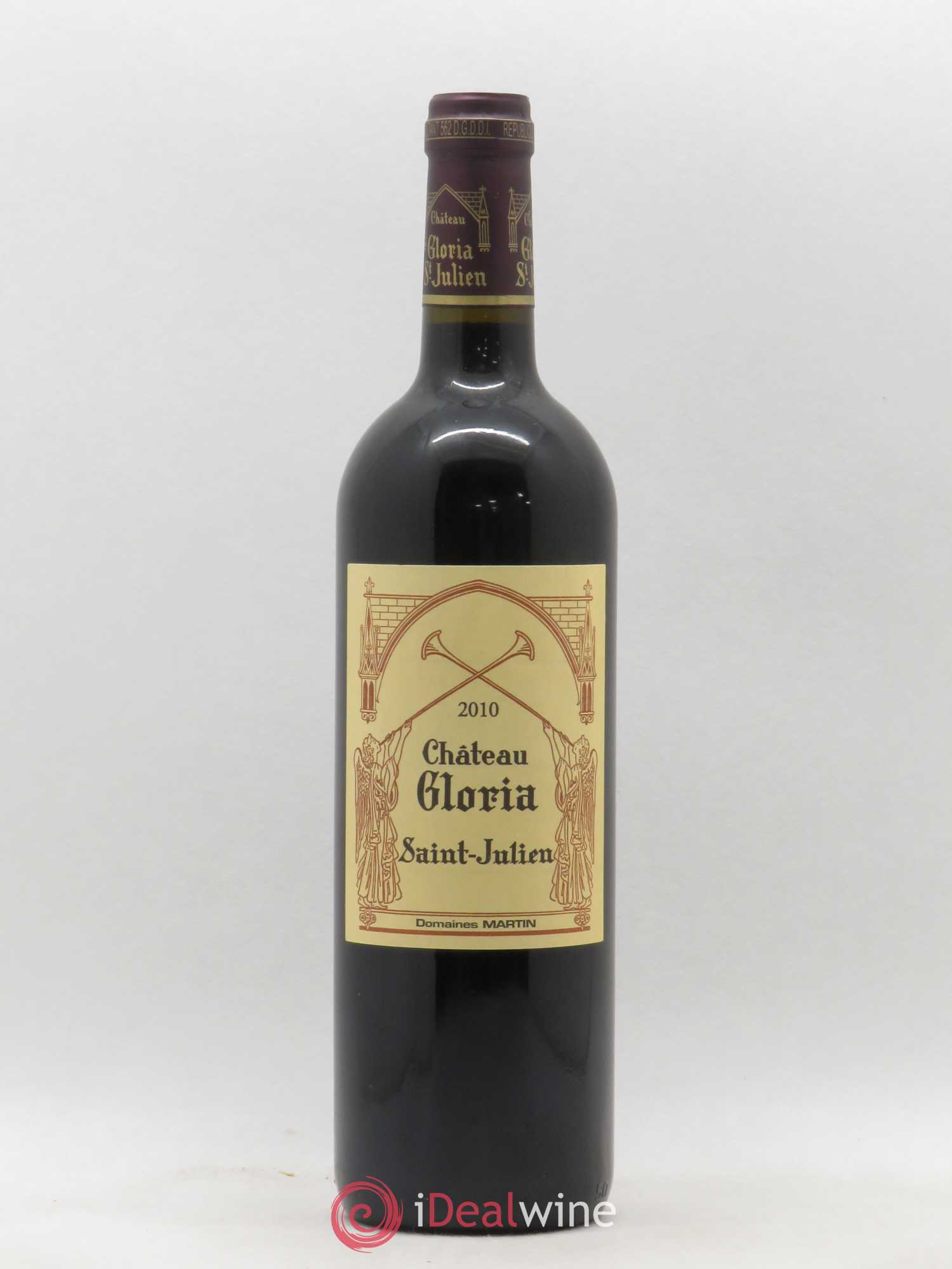 Château Gloria 2010 - Lot de 1 bouteille - 0