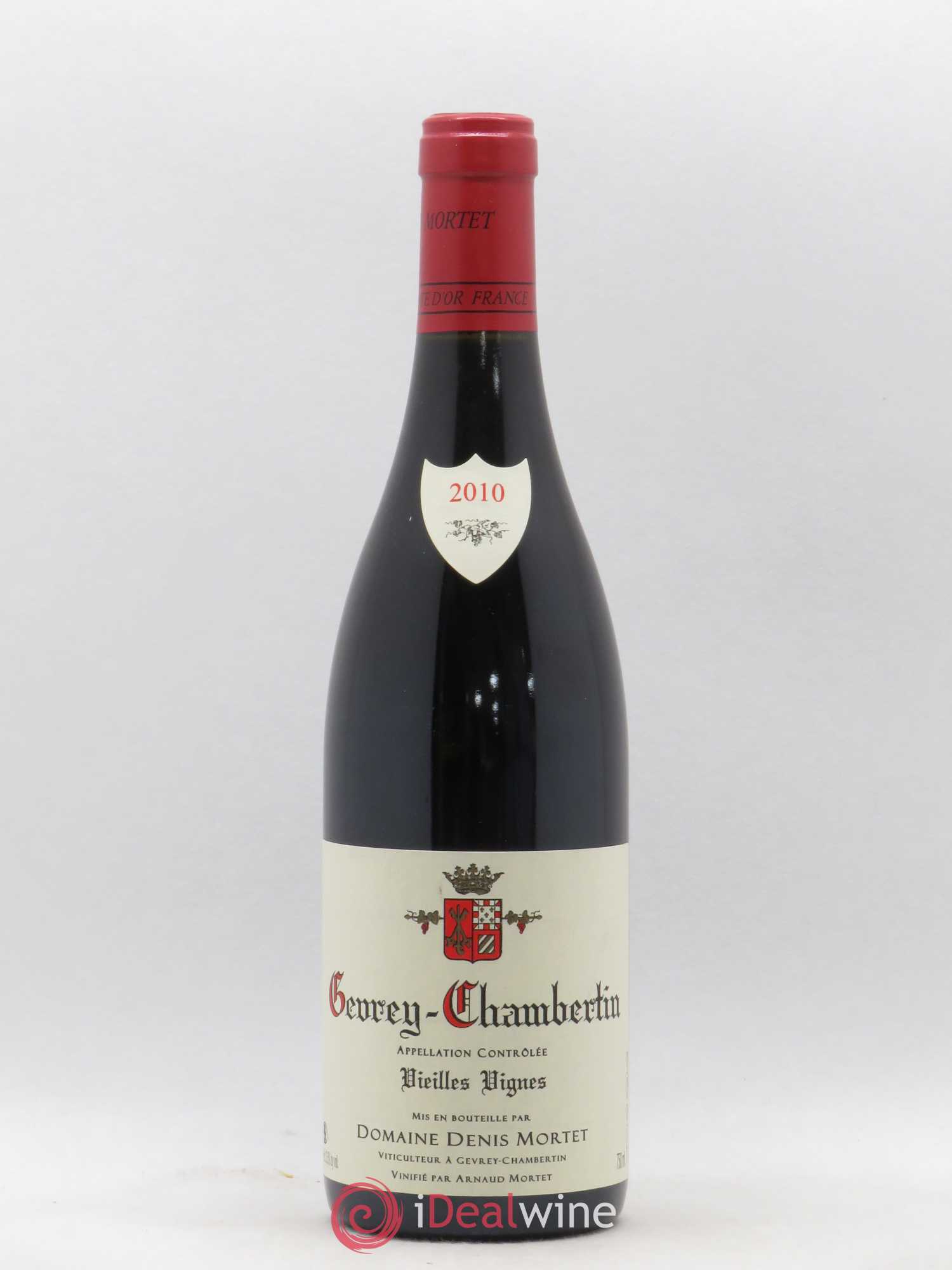 Gevrey-Chambertin Vieilles vignes Denis Mortet (Domaine) 2010 - Lot de 1 bouteille - 0