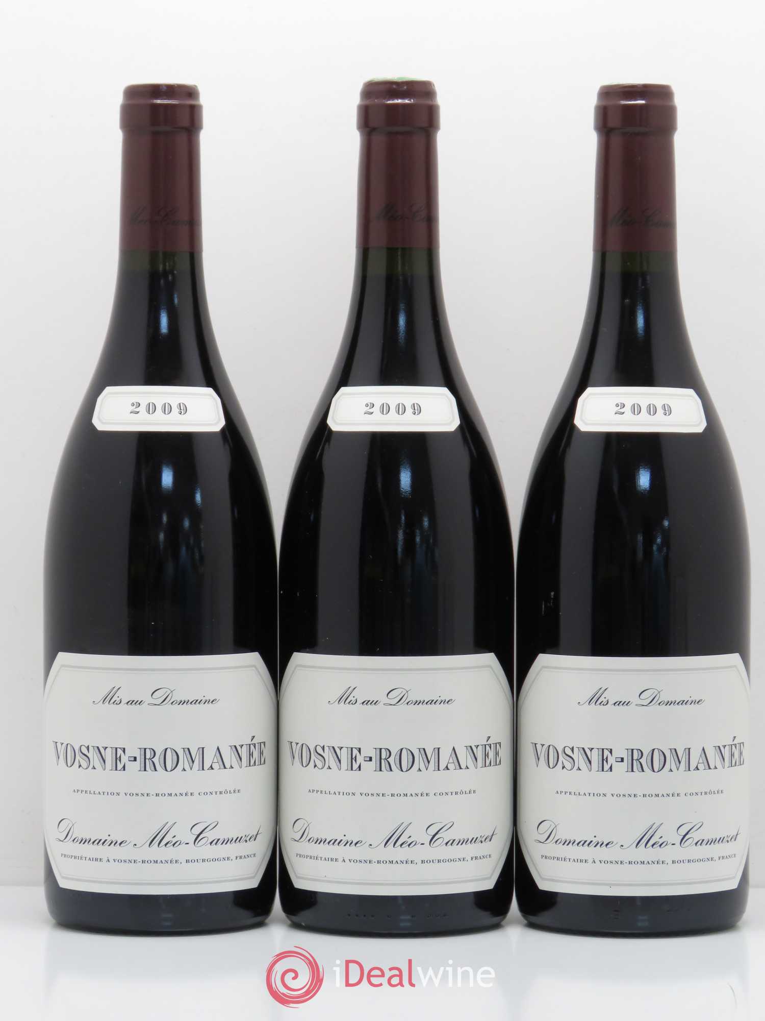 Vosne-Romanée Méo-Camuzet (Domaine) 2009 - Lot de 3 bouteilles - 0