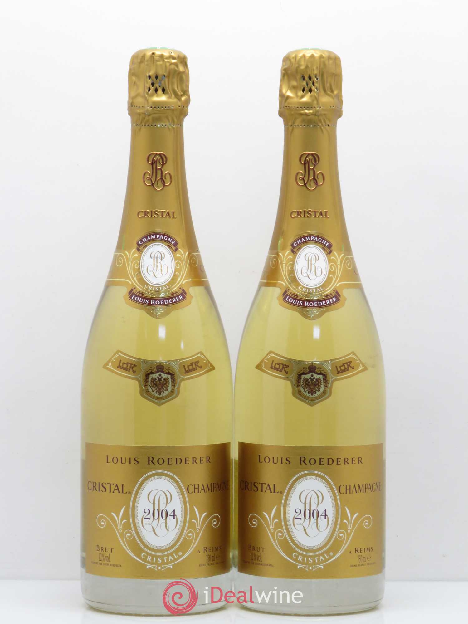 Cristal Louis Roederer 2004 - Lot de 2 bouteilles - 0