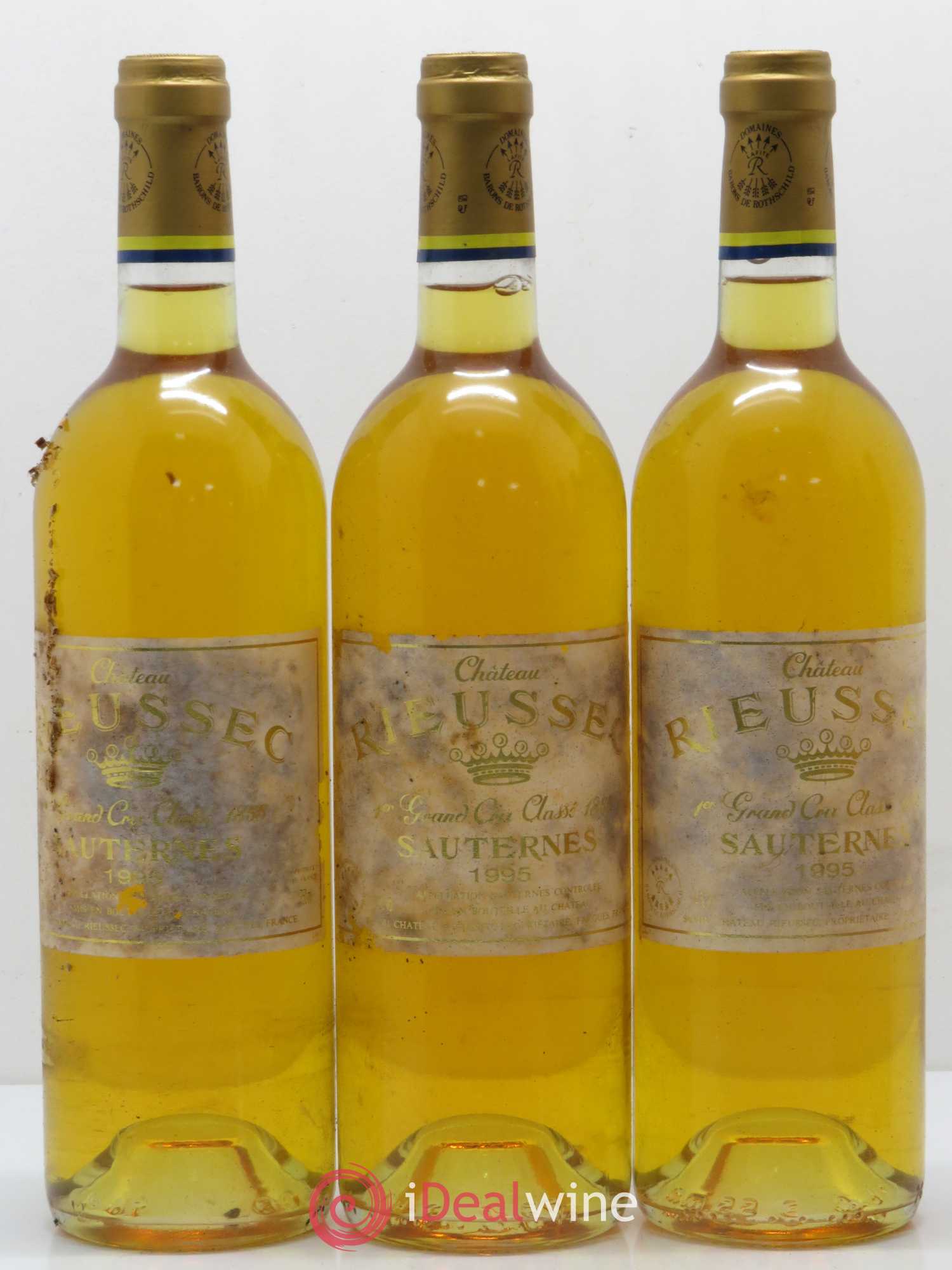 Château Rieussec 1er Grand Cru Classé 1995 - Lotto di 6 bottiglie - 1
