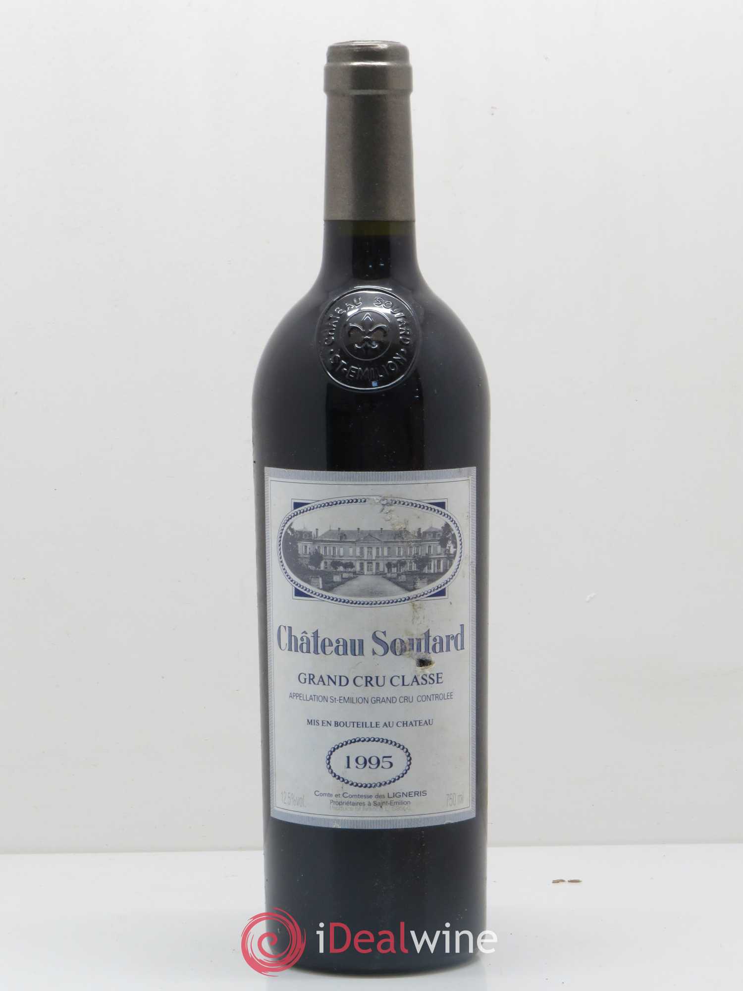 Château Soutard Grand Cru Classé 1995 - Lot de 1 bouteille - 0