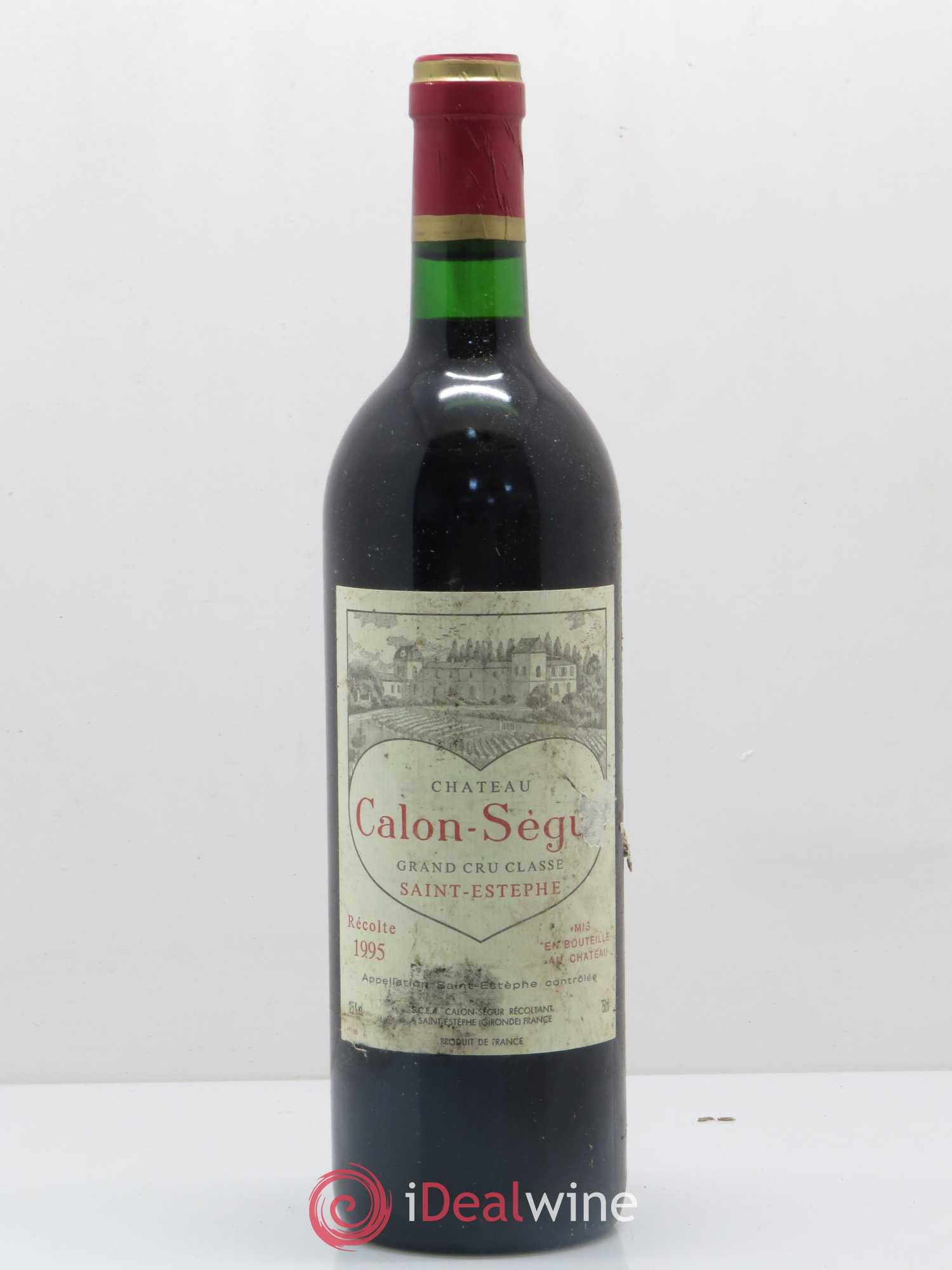 Château Calon Ségur 3ème Grand Cru Classé 1995 - Lot de 1 bouteille - 0