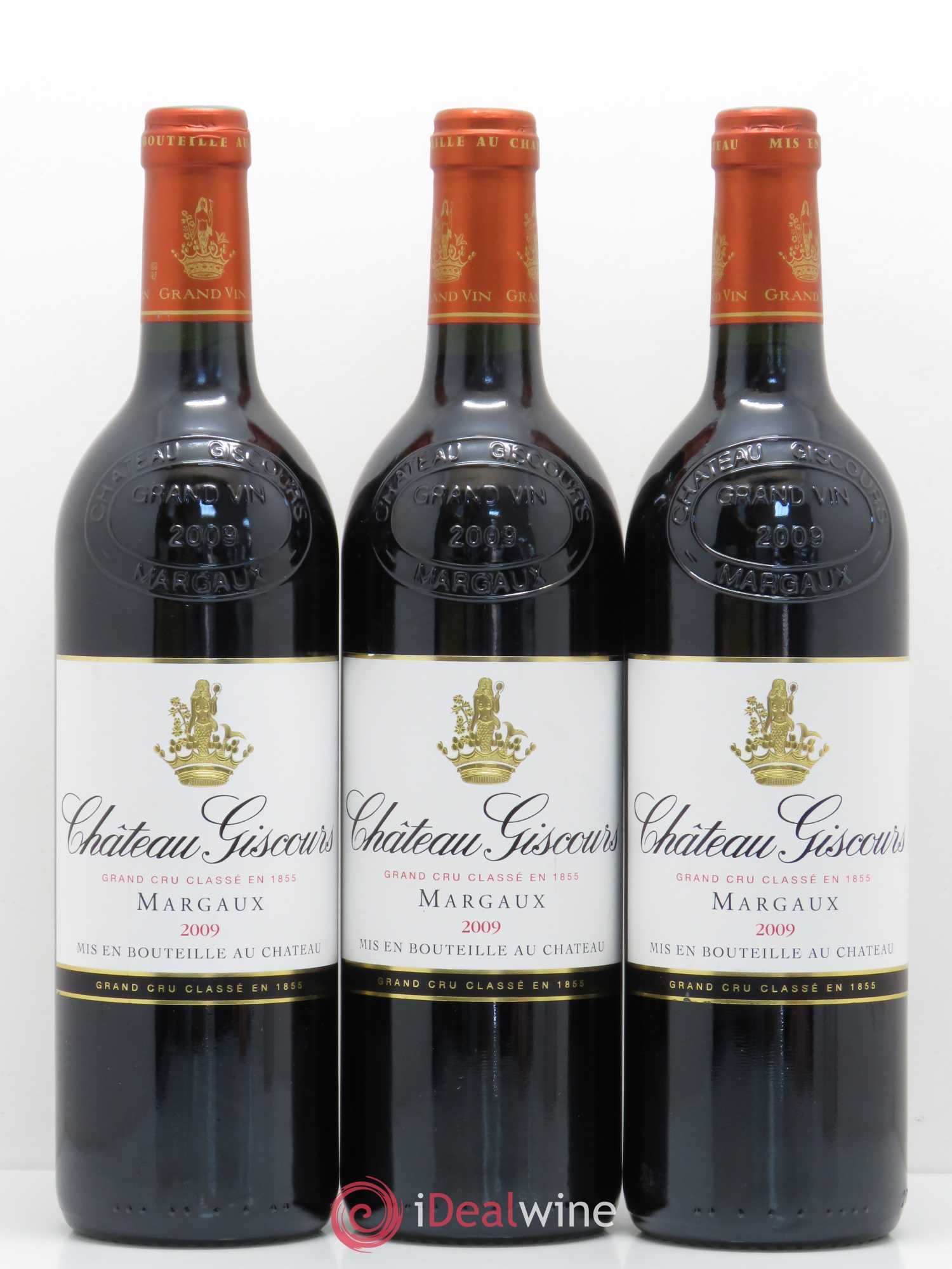 Château Giscours 3ème Grand Cru Classé 2009 - Lot de 3 bouteilles - 0