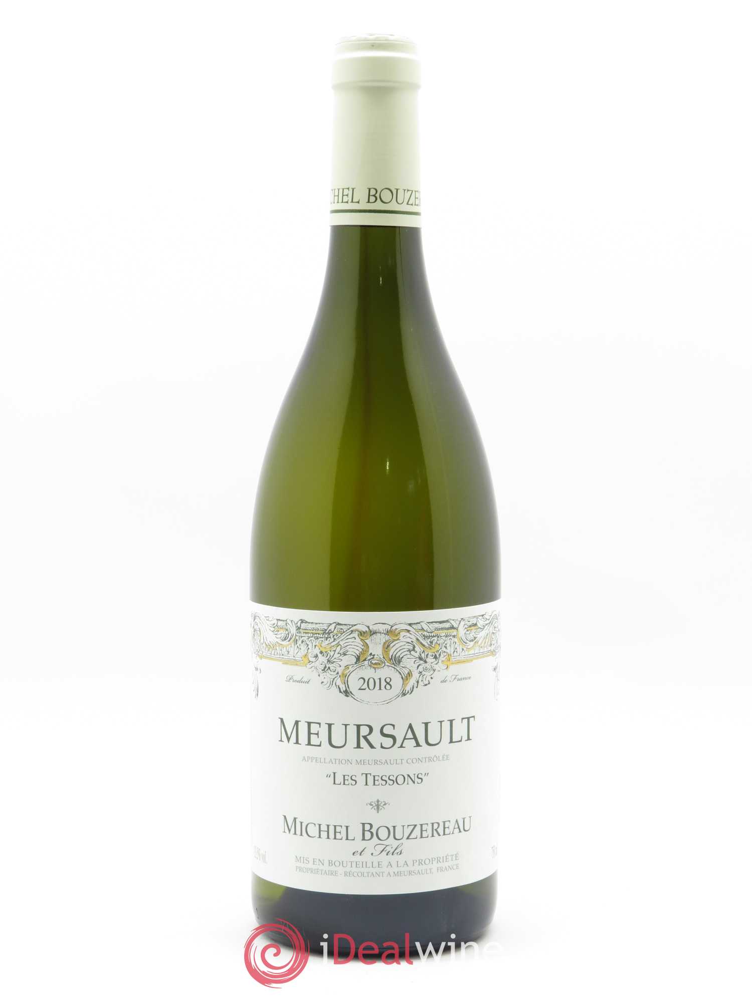Meursault Les Tessons Michel Bouzereau et Fils (Domaine) 2018 - Lot de 1 bouteille - 0
