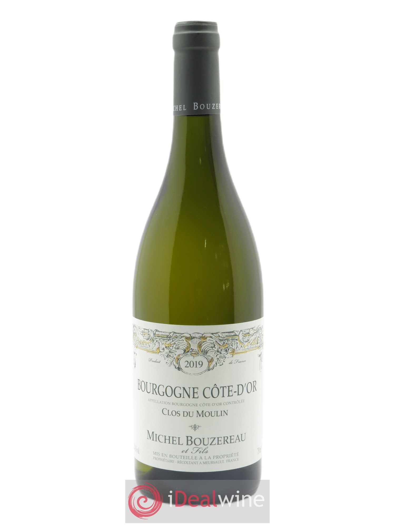 Bourgogne Côte-d'Or Clos du Moulin Michel Bouzereau et Fils (Domaine) 2019 - Lot de 1 bouteille - 0