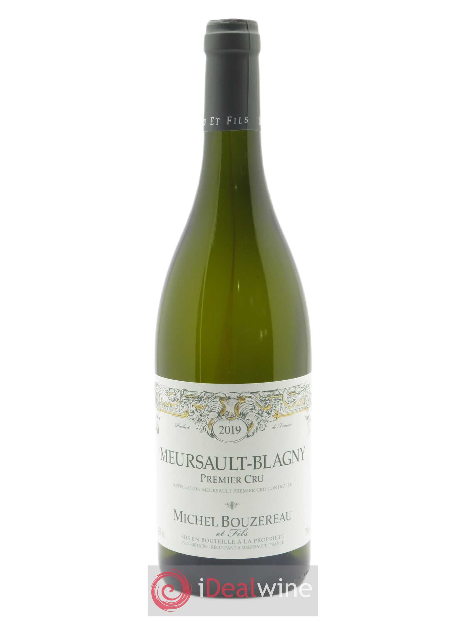 Meursault 1er Cru Blagny Michel Bouzereau et Fils (Domaine) 2019 - Lot de 1 bouteille - 0