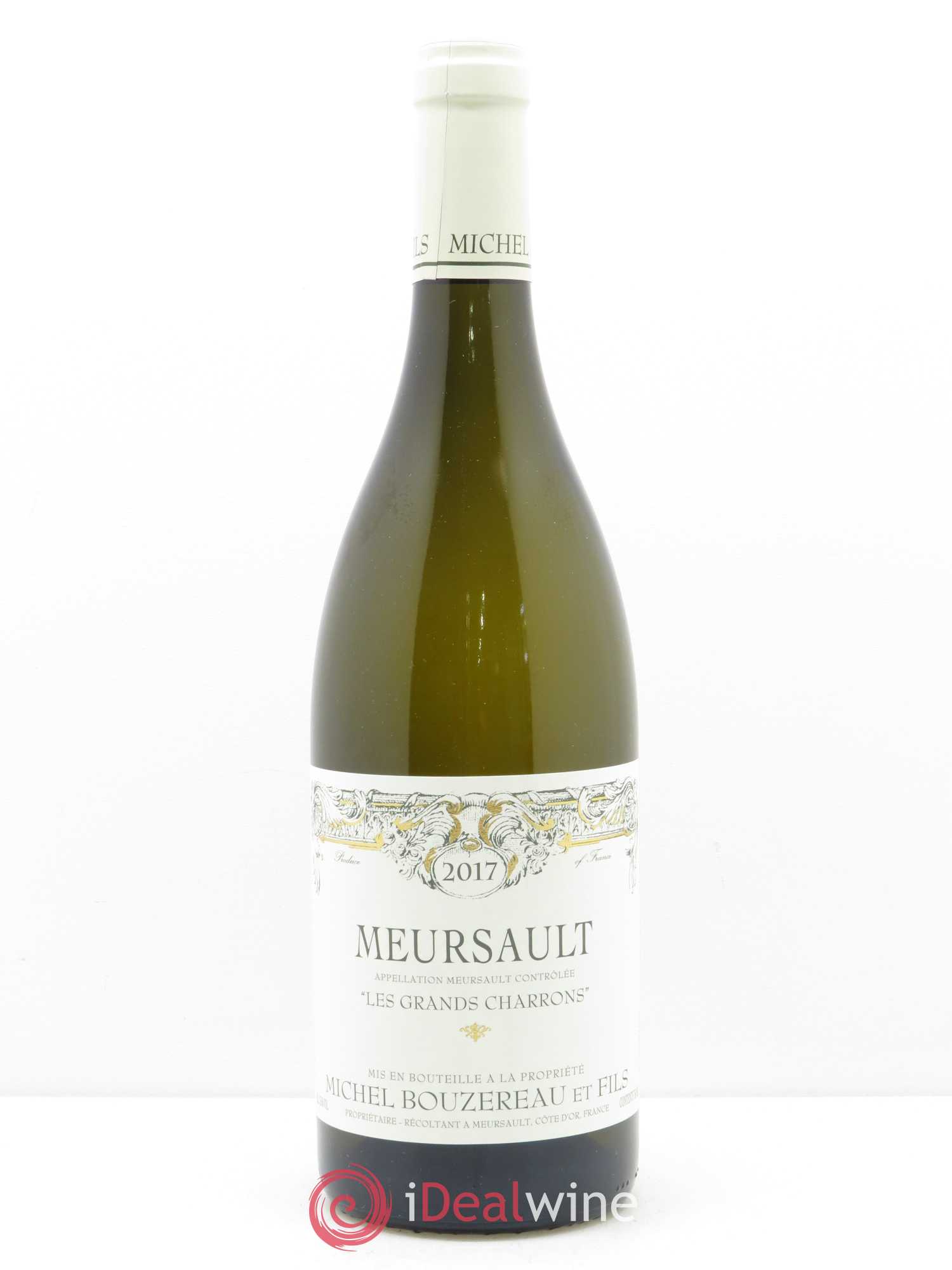 Meursault Les Grands Charrons Michel Bouzereau et Fils (Domaine) 2017 - Lot de 1 bouteille - 0