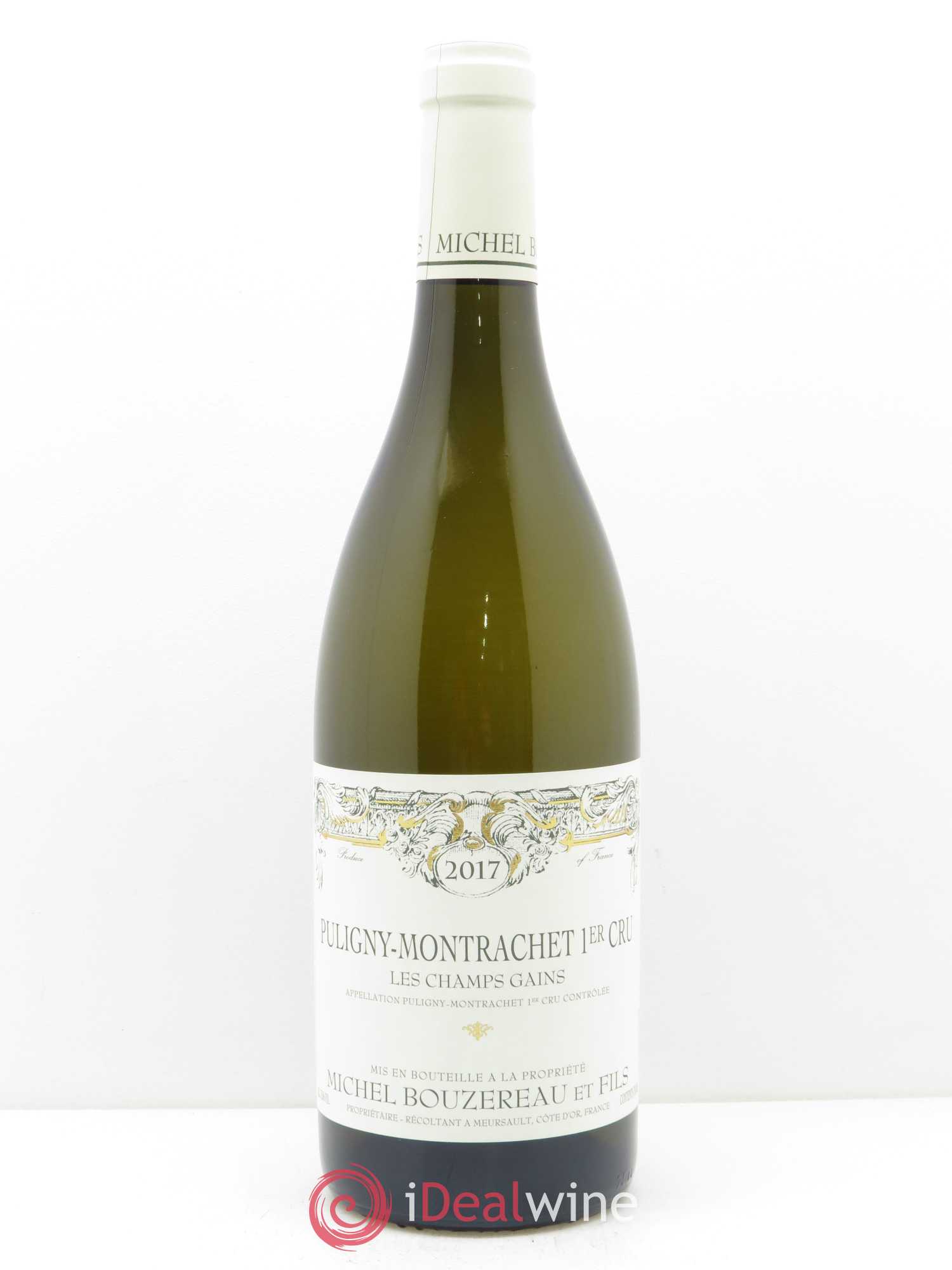 Puligny-Montrachet 1er Cru Les Champs Gains Michel Bouzereau et Fils (Domaine) 2017 - Lot de 1 bouteille - 0