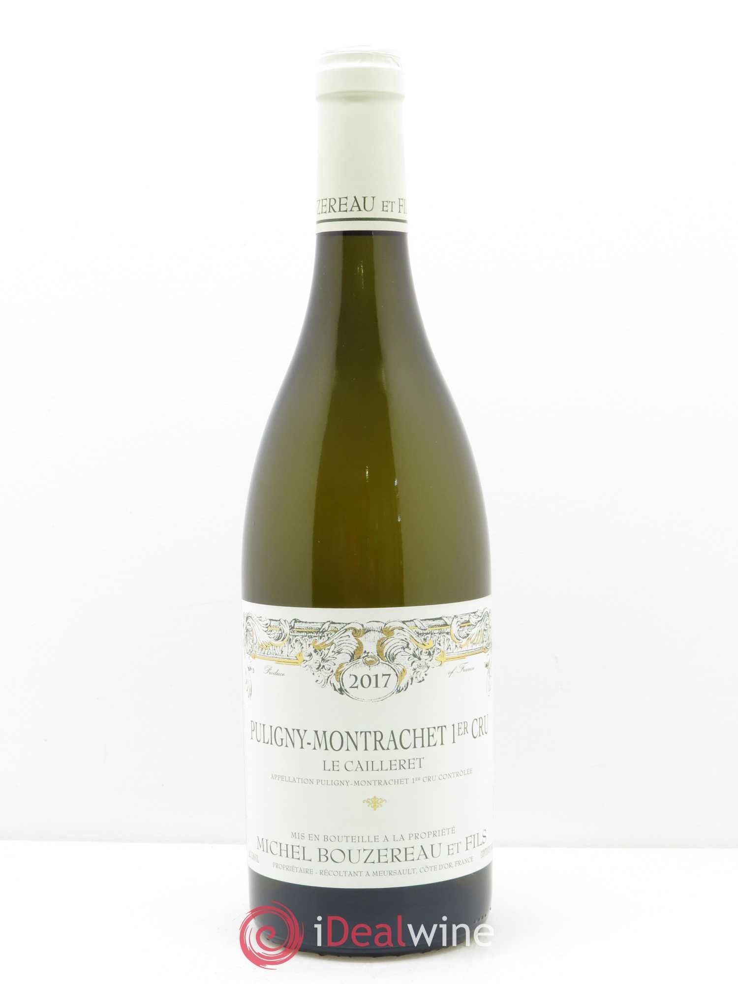 Puligny-Montrachet 1er Cru Le Cailleret Michel Bouzereau et Fils (Domaine) 2017 - Lot de 1 bouteille - 0