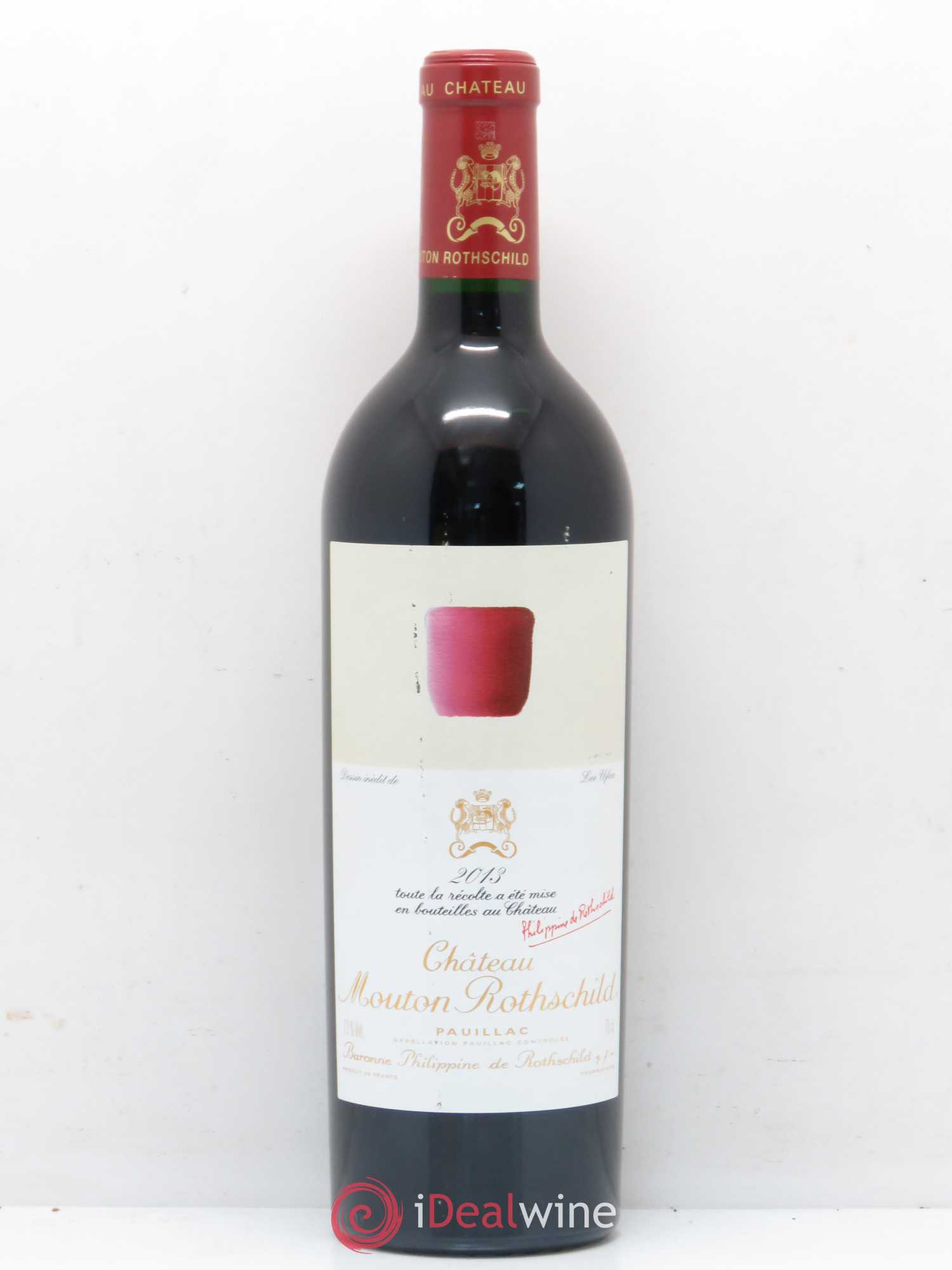 Château Mouton Rothschild 1er Grand Cru Classé 2013 - Lot de 1 bouteille - 0