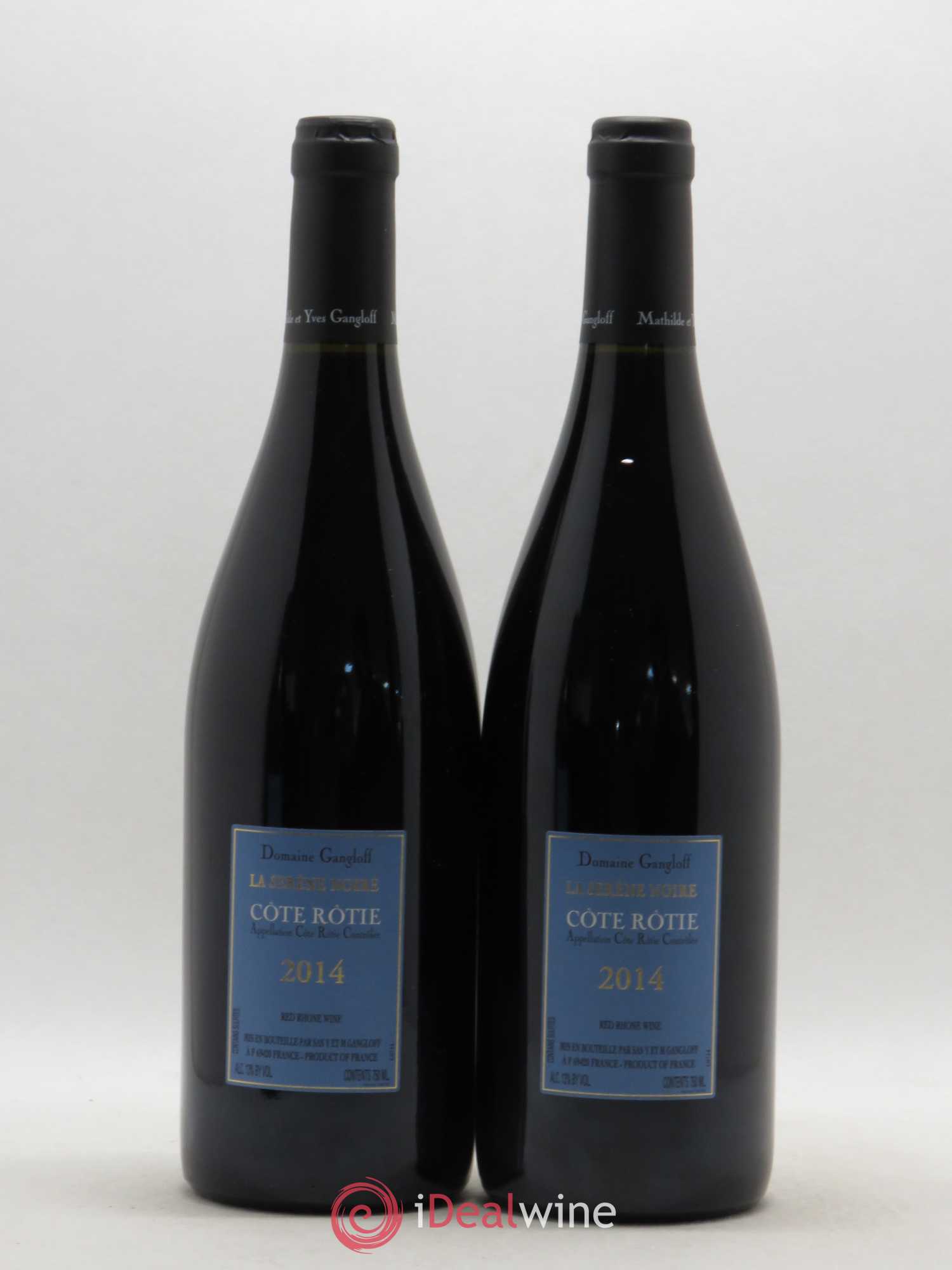 Côte-Rôtie La Sereine Noire Gangloff (Domaine) 2014 - Lot de 2 bouteilles - 1