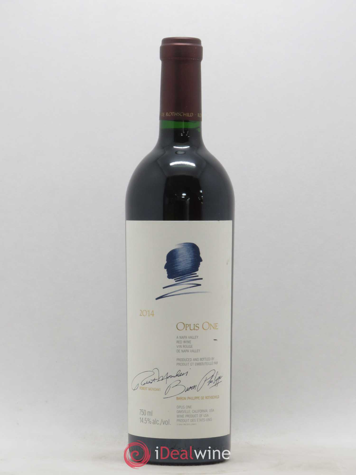 Napa Valley Opus One Robert Mondavi 2014 - Lot de 1 bouteille - 0