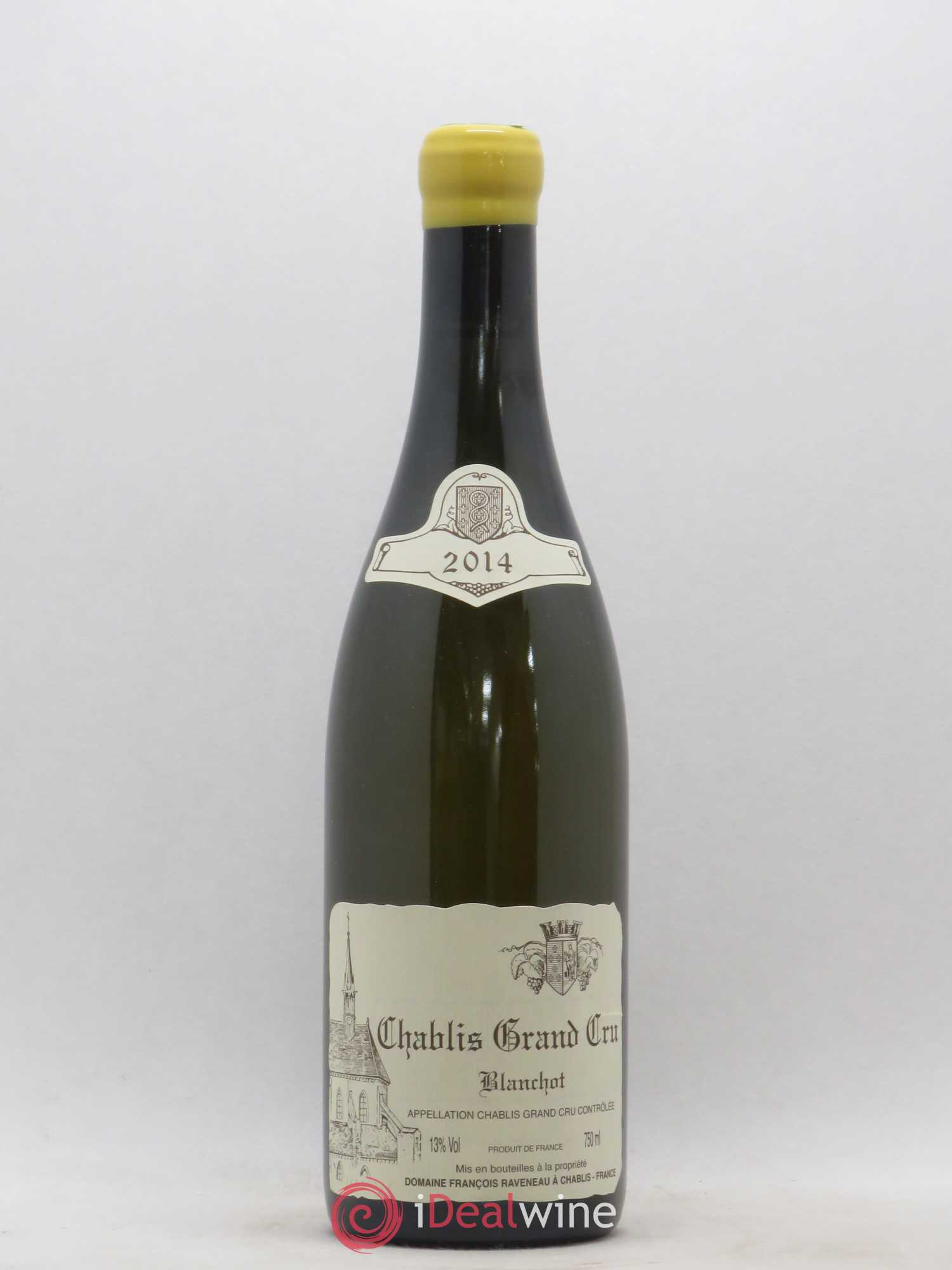 Chablis Grand Cru Blanchot Raveneau (Domaine) 2014 - Lot de 1 bouteille - 0