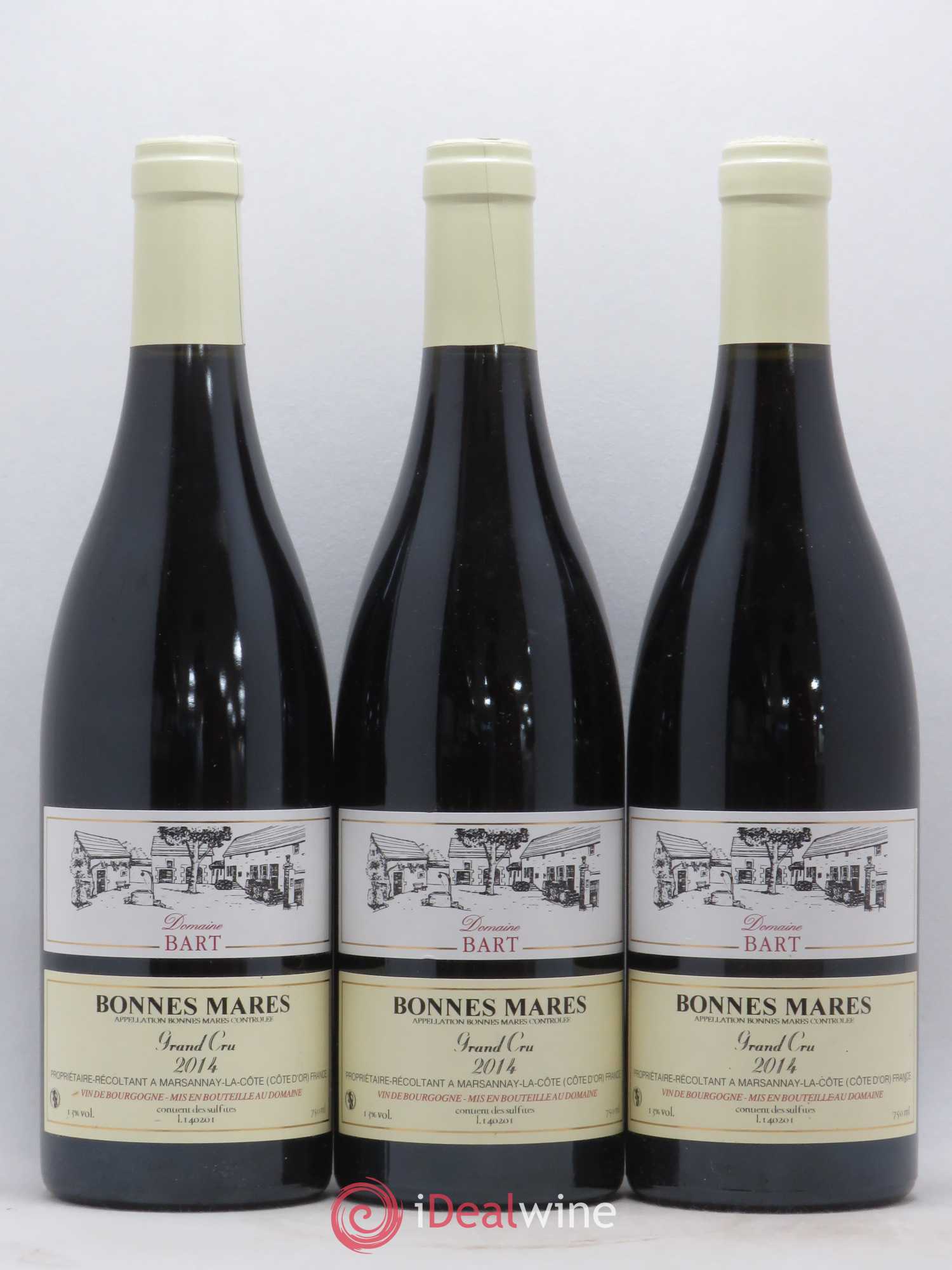 Bonnes-Mares Grand Cru Bart (Domaine) 2014 - Lot de 3 bouteilles - 0